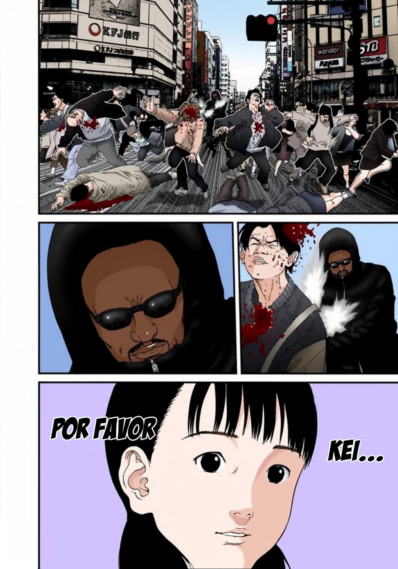 Read Gantz Full Color ES Manga Online
