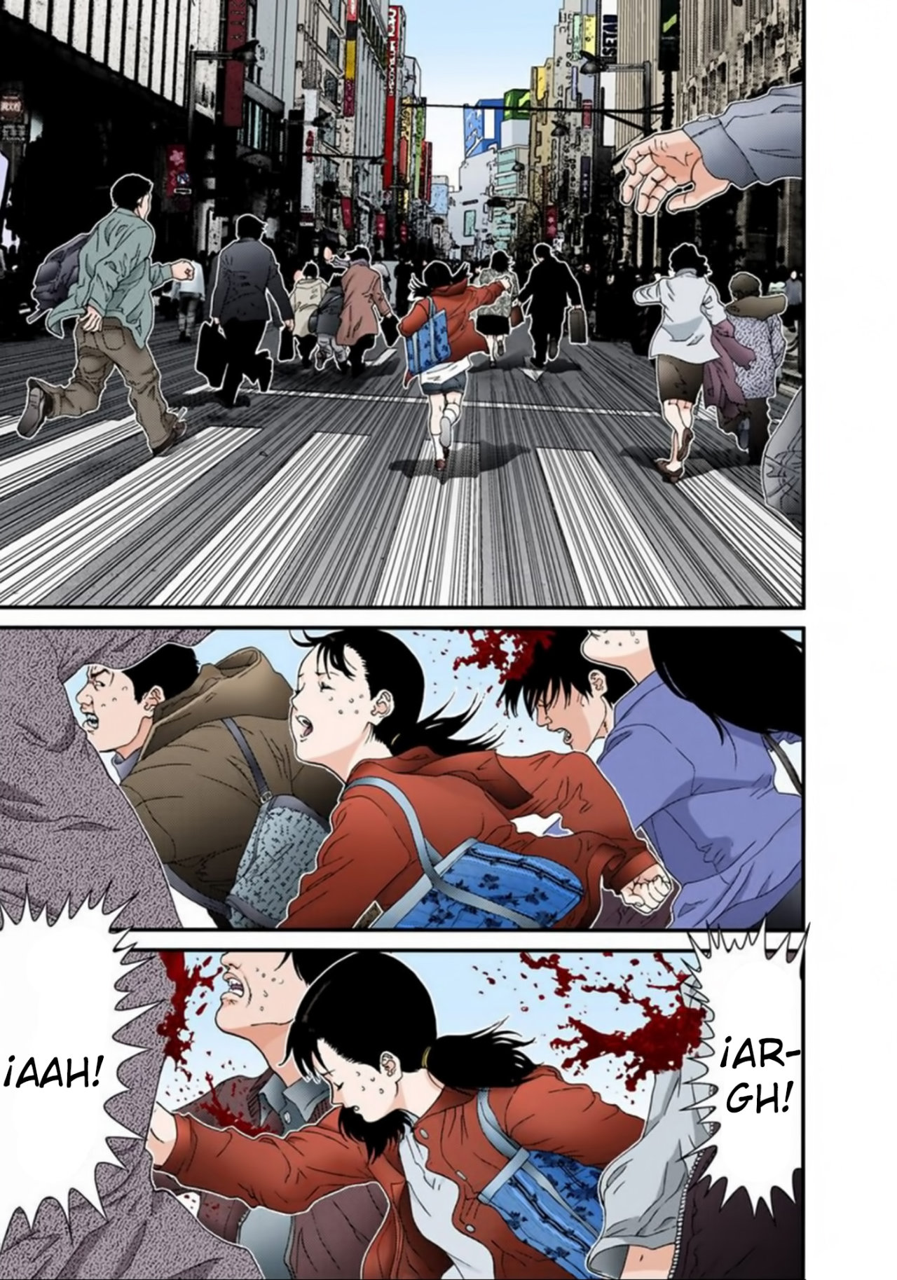 Read Gantz Full Color ES Manga Online