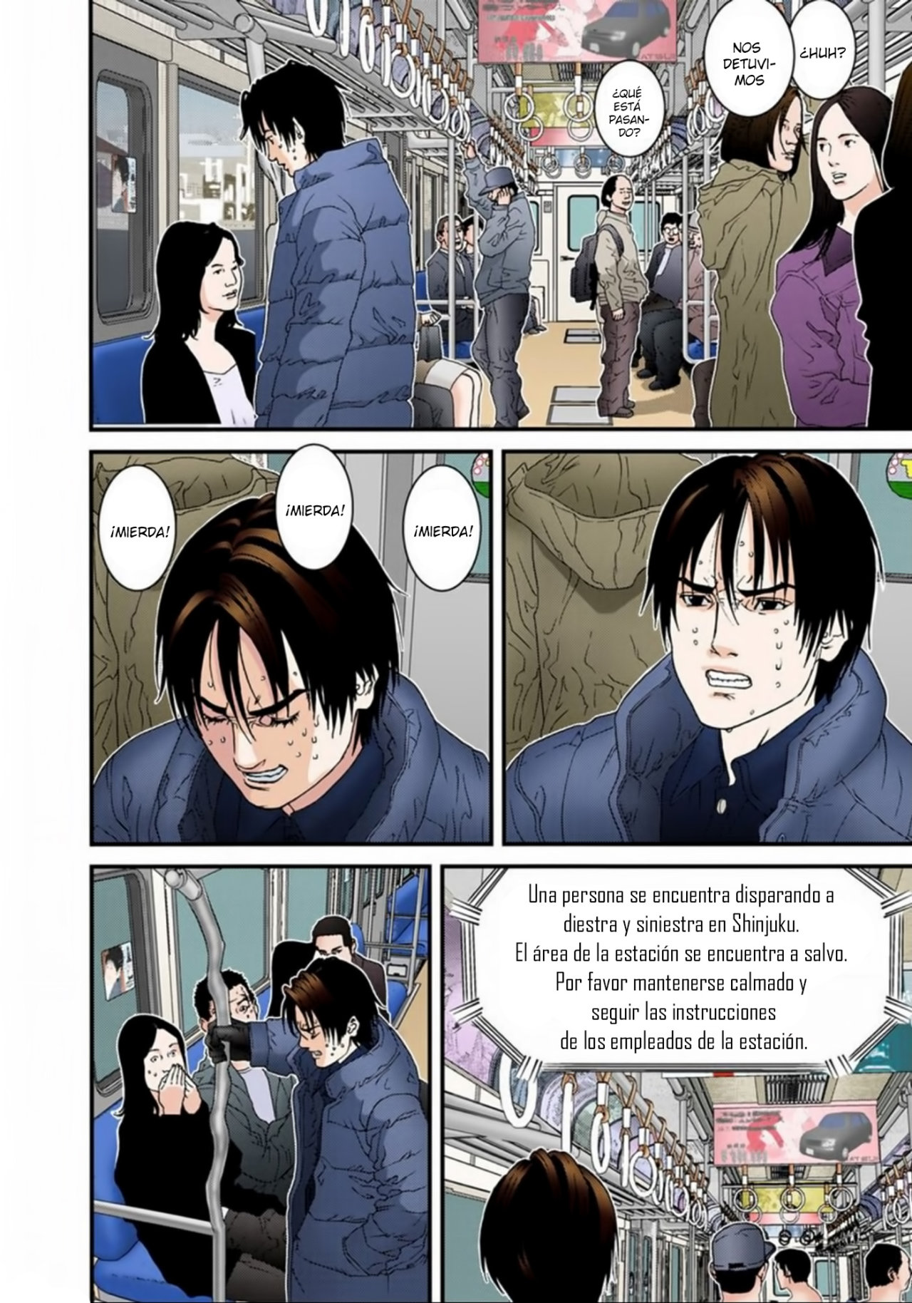Read Gantz Full Color ES Manga Online