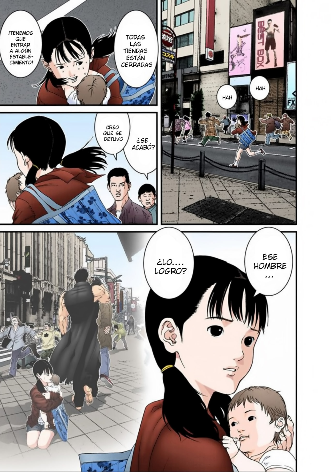 Read Gantz Full Color ES Manga Online