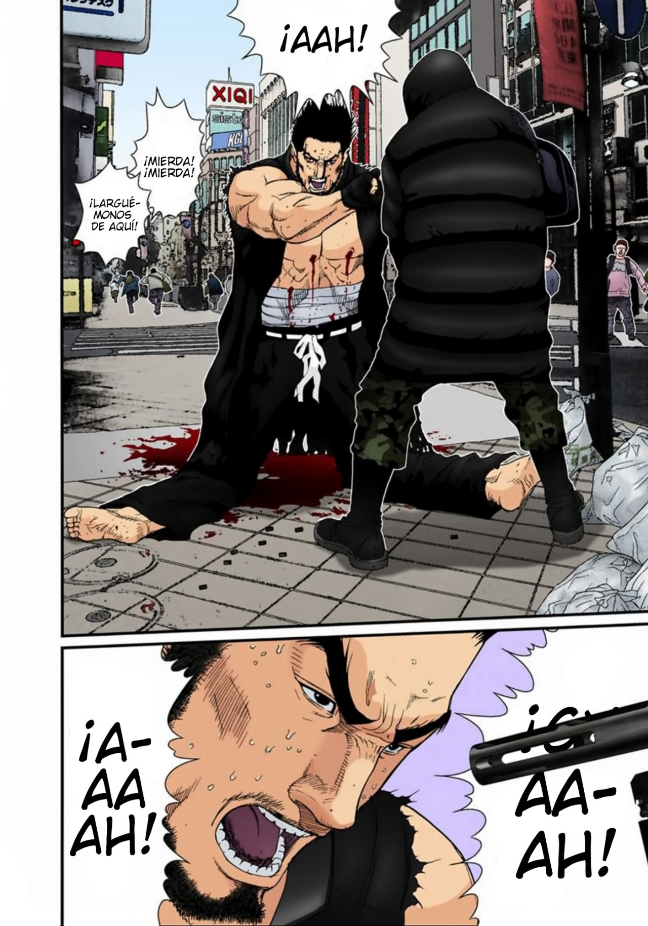 Read Gantz Full Color ES Manga Online