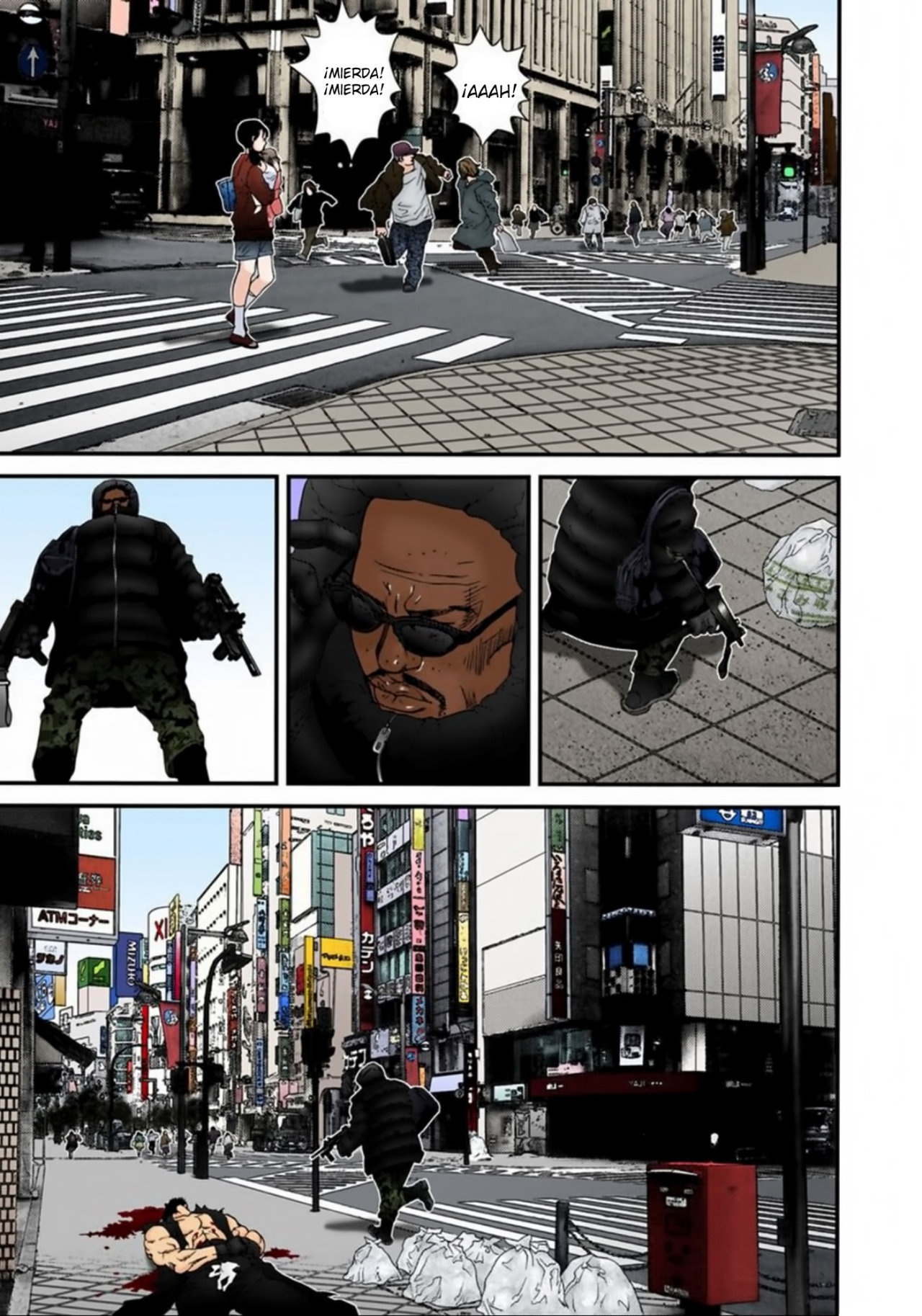 Read Gantz Full Color ES Manga Online