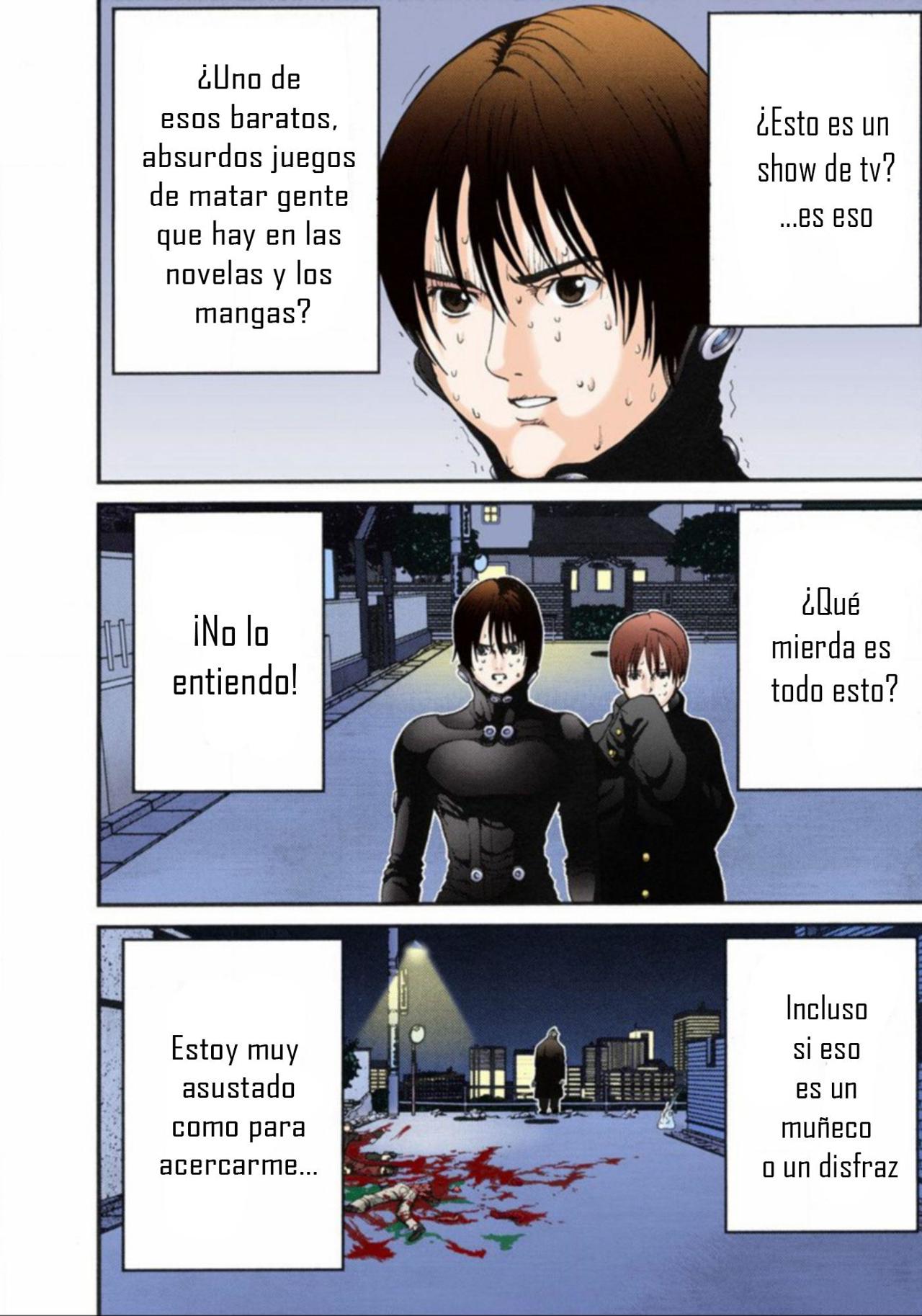 Read Gantz Full Color ES Manga Online