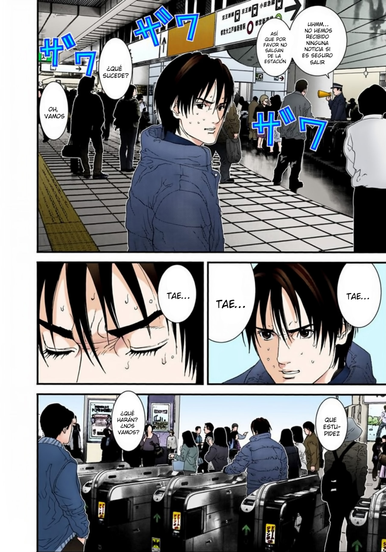 Read Gantz Full Color ES Manga Online