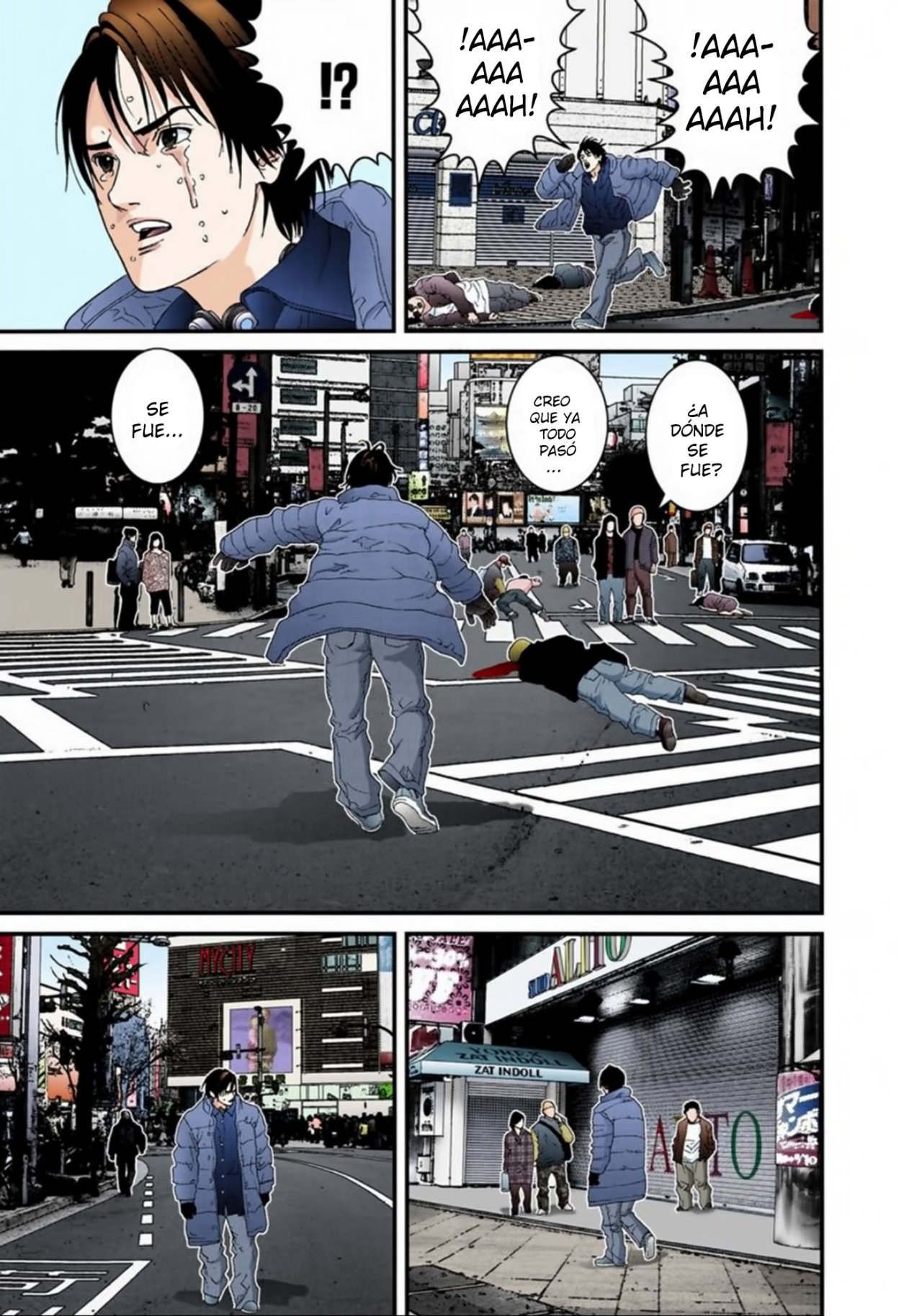 Read Gantz Full Color ES Manga Online