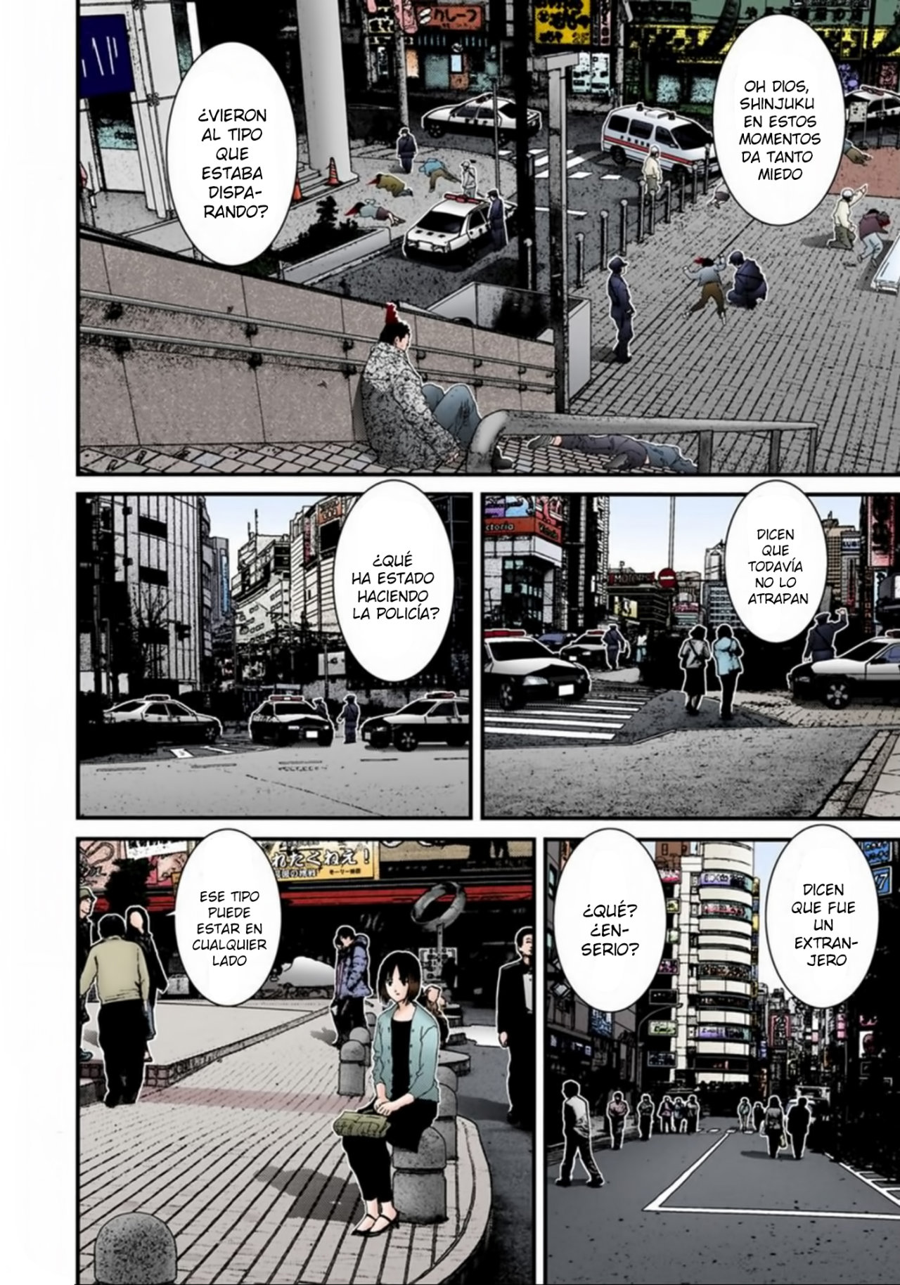 Read Gantz Full Color ES Manga Online
