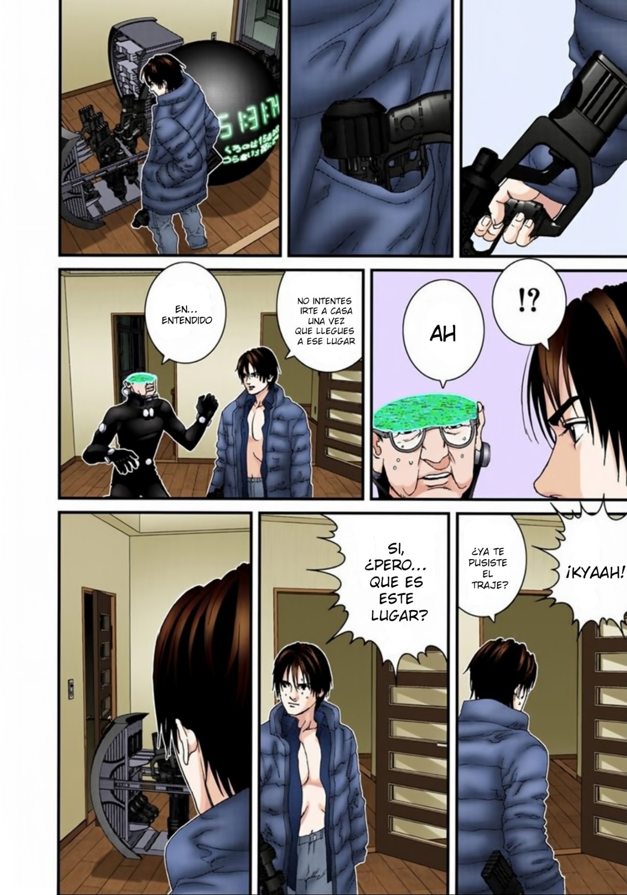 Read Gantz Full Color ES Manga Online