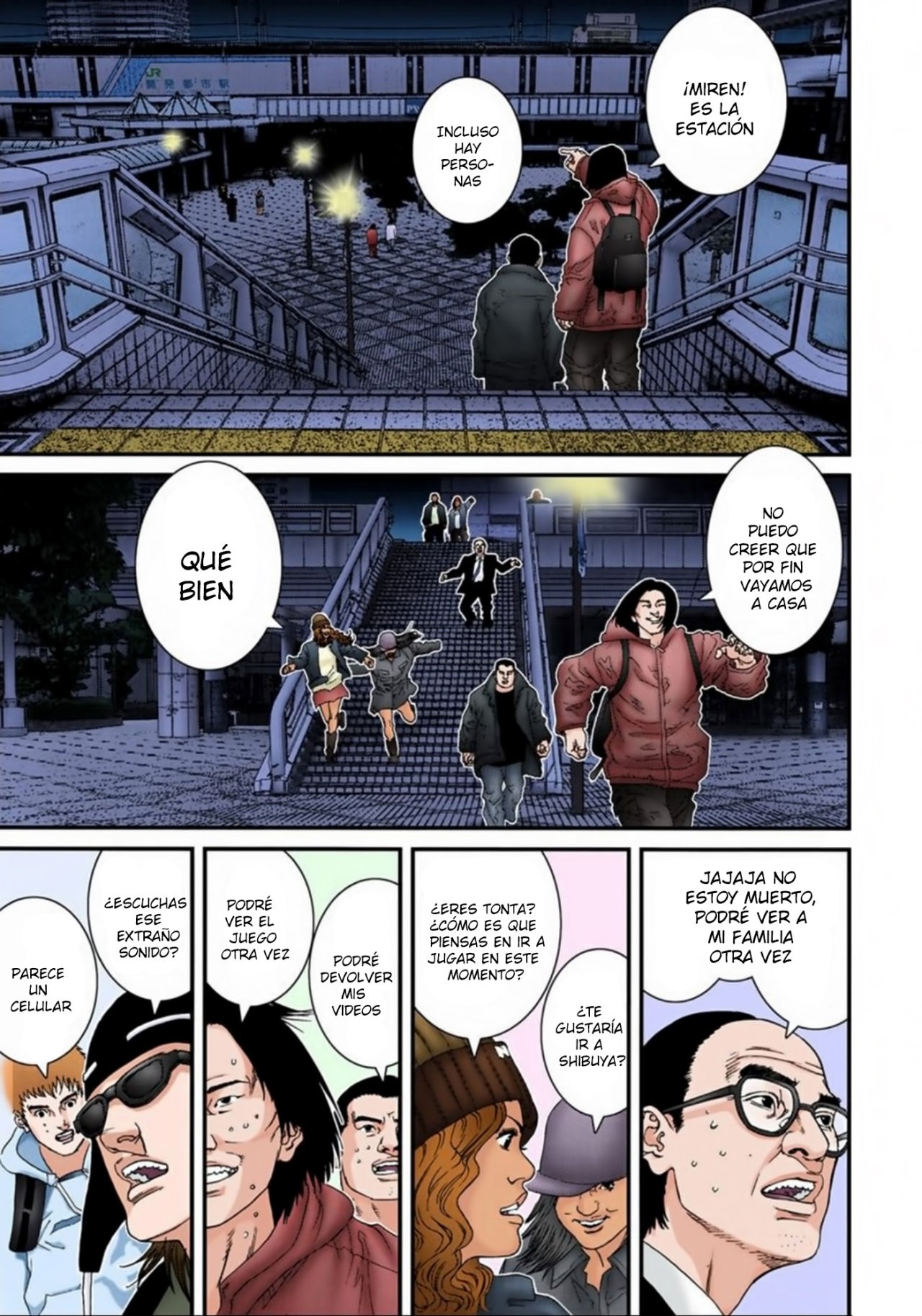 Read Gantz Full Color ES Manga Online