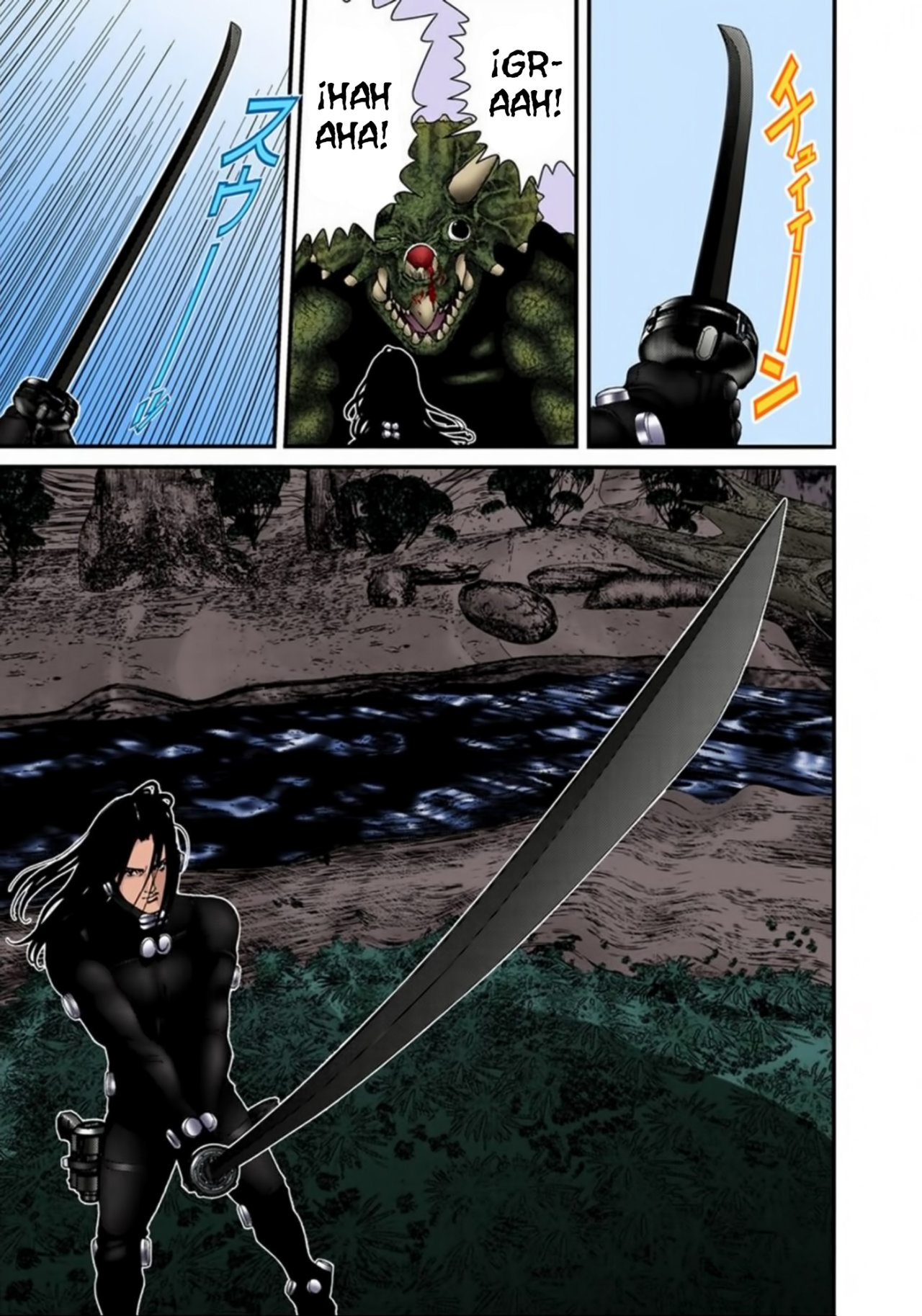 Read Gantz Full Color ES Manga Online