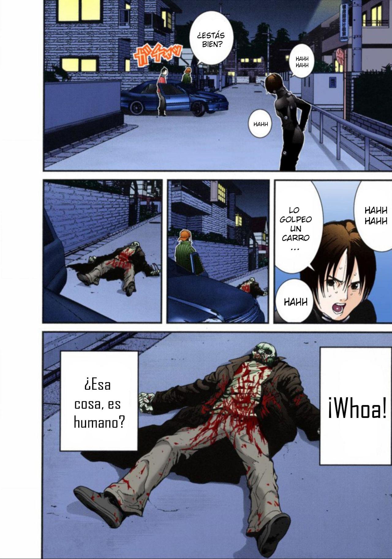 Read Gantz Full Color ES Manga Online
