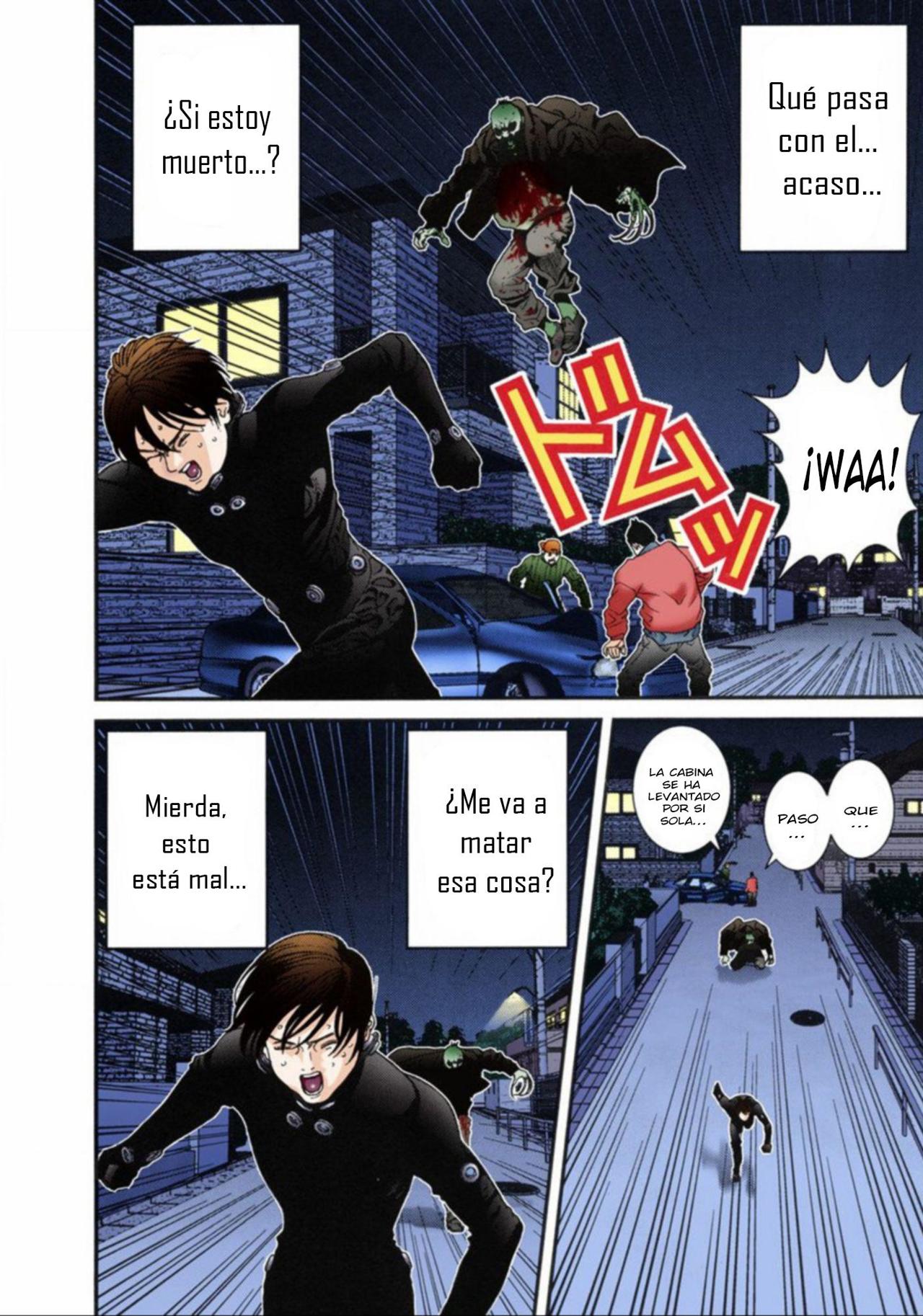 Read Gantz Full Color ES Manga Online
