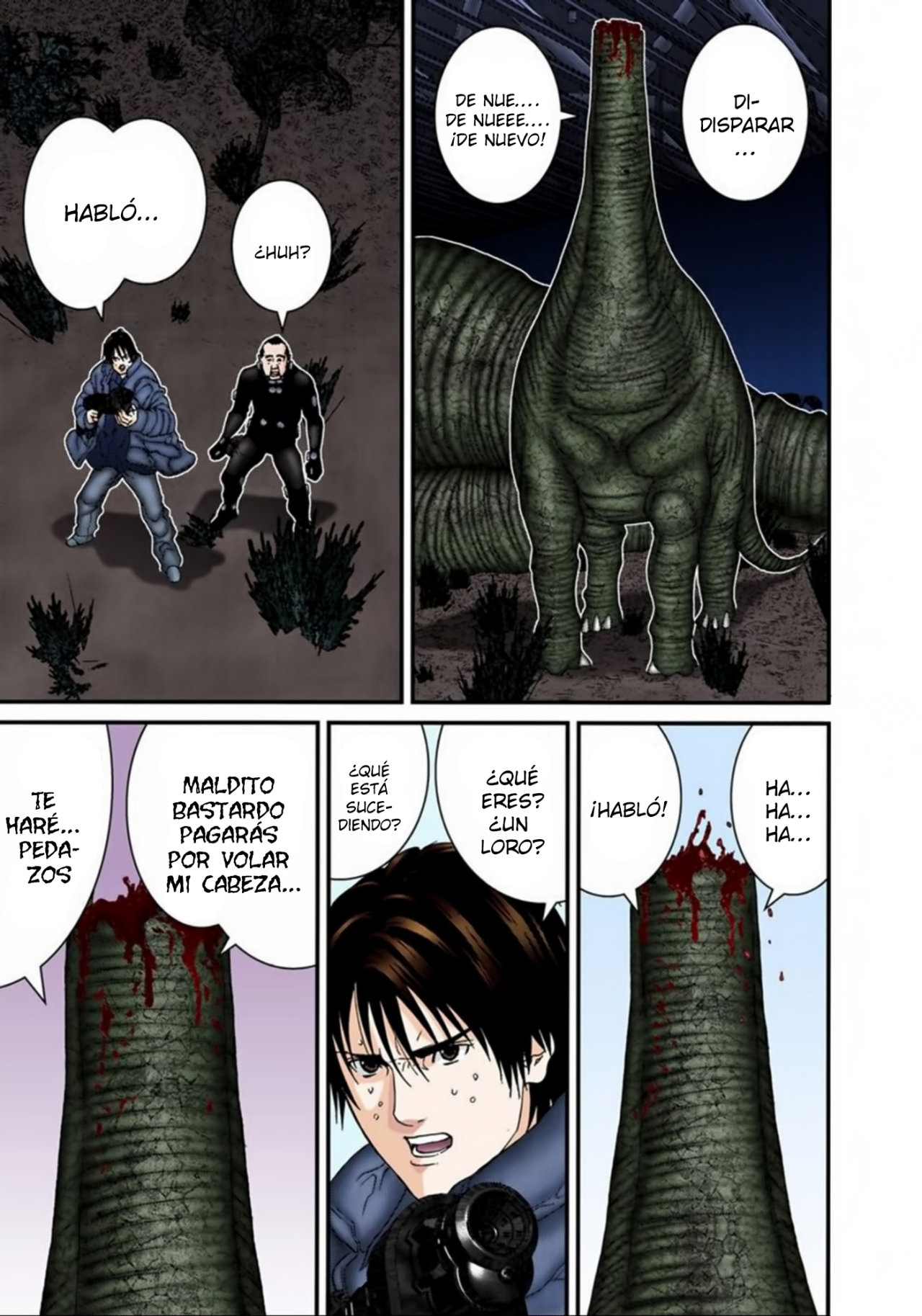 Read Gantz Full Color ES Manga Online