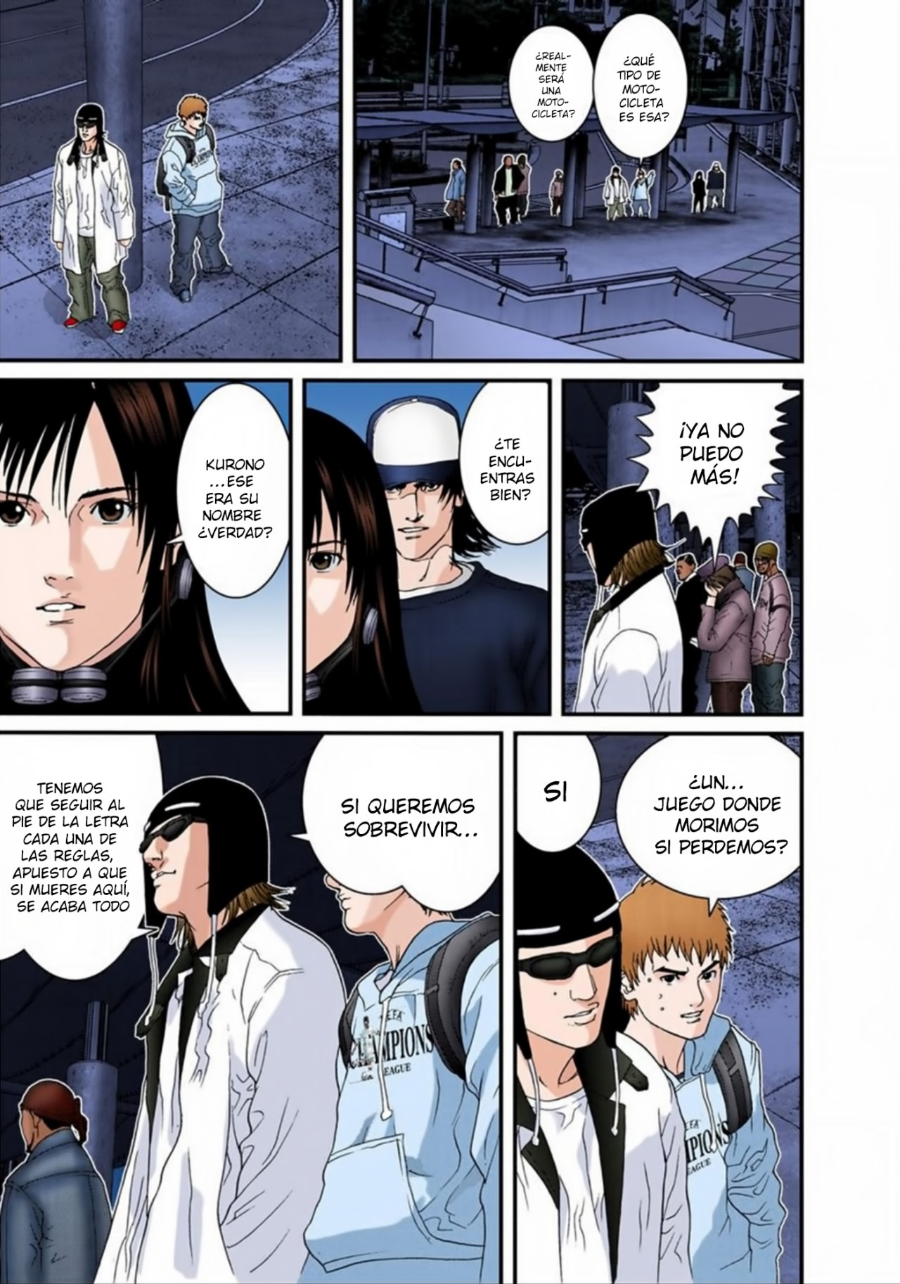 Read Gantz Full Color ES Manga Online