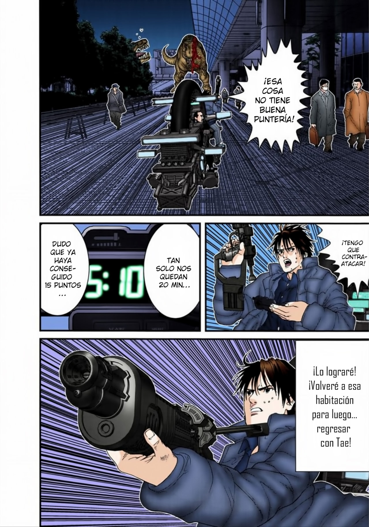 Read Gantz Full Color ES Manga Online