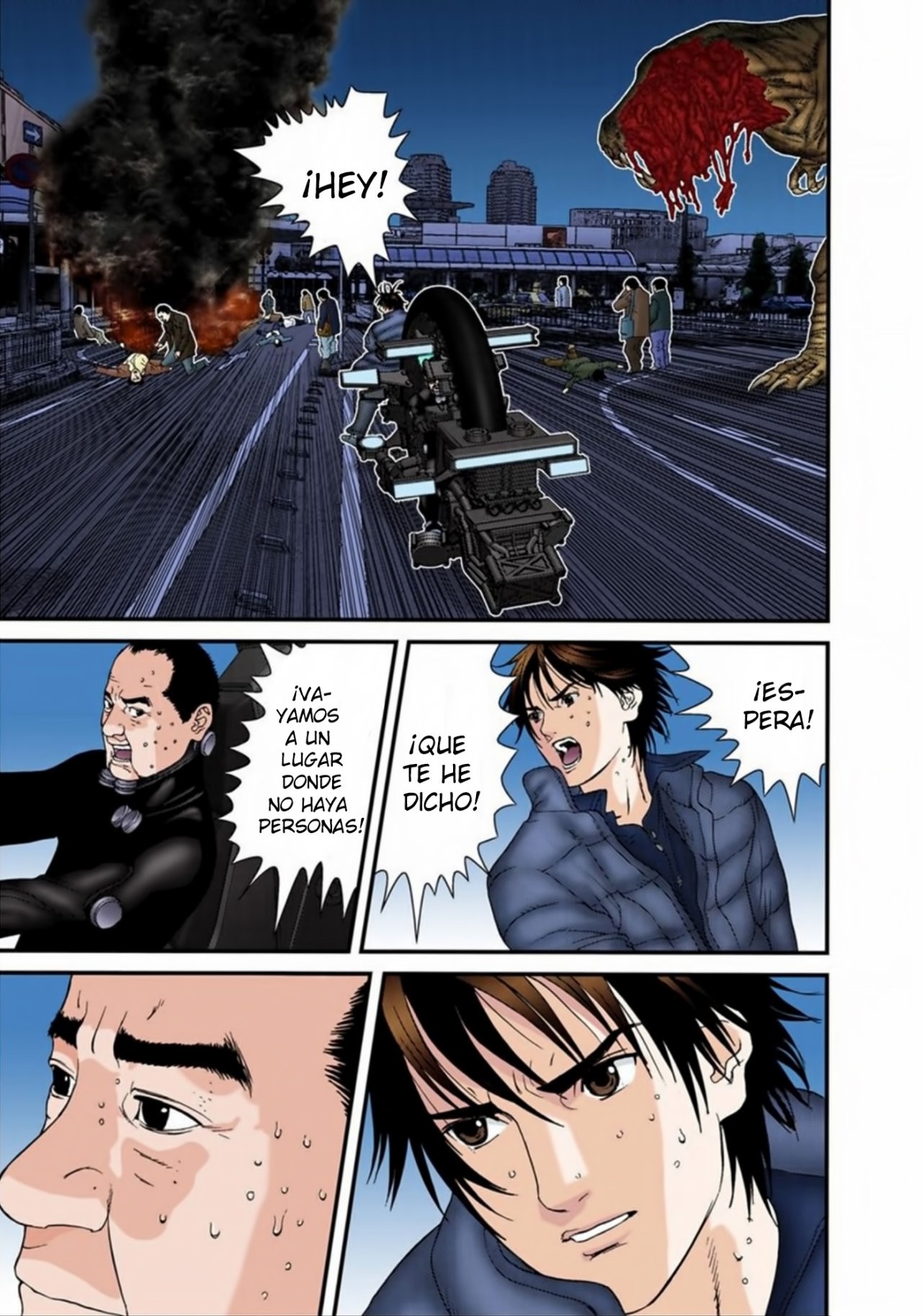 Read Gantz Full Color ES Manga Online