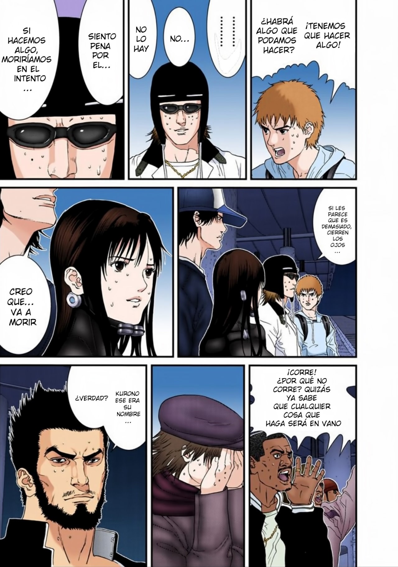 Read Gantz Full Color ES Manga Online