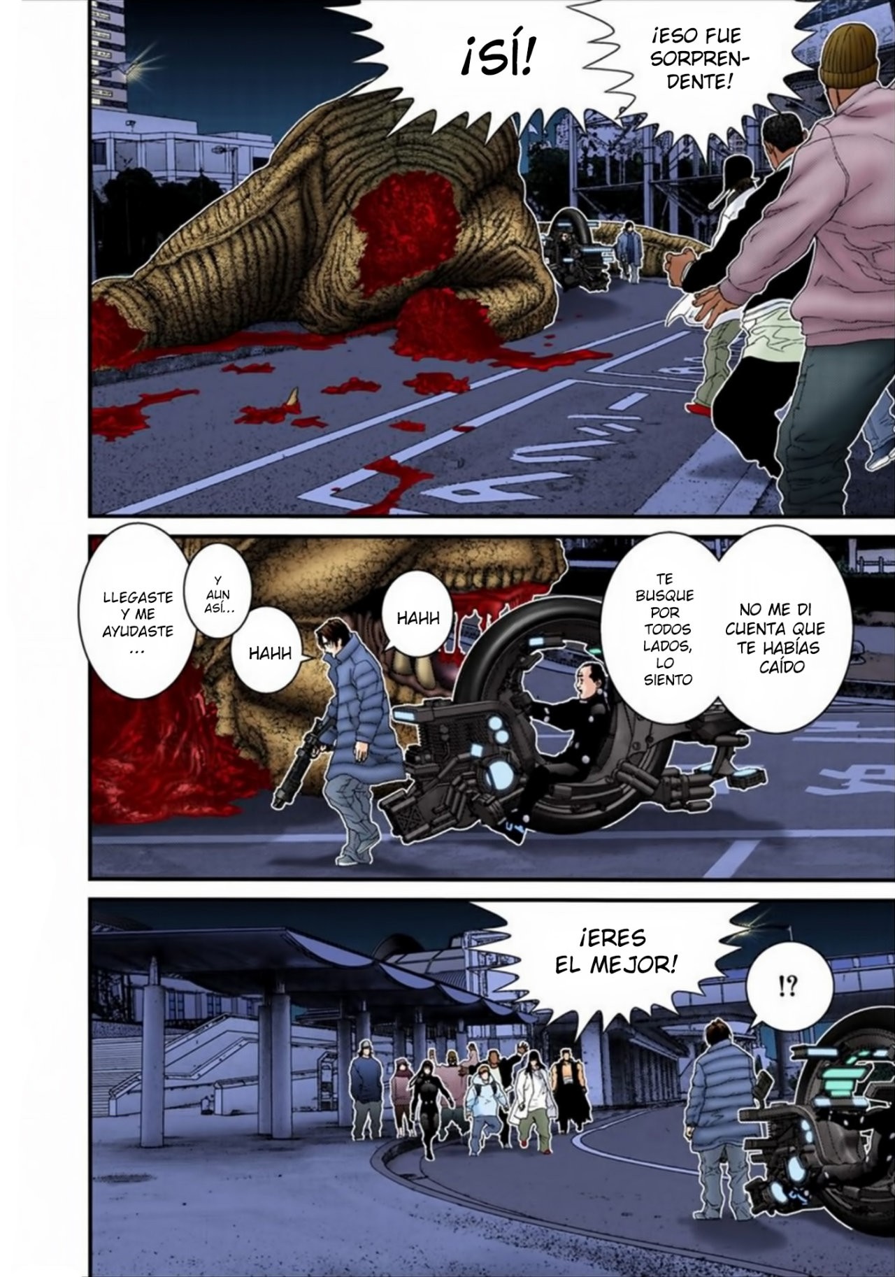 Read Gantz Full Color ES Manga Online