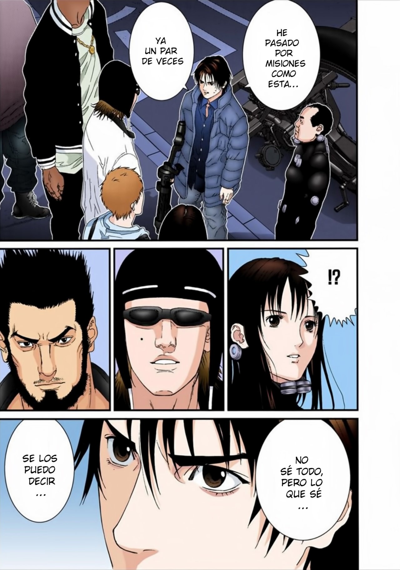 Read Gantz Full Color ES Manga Online