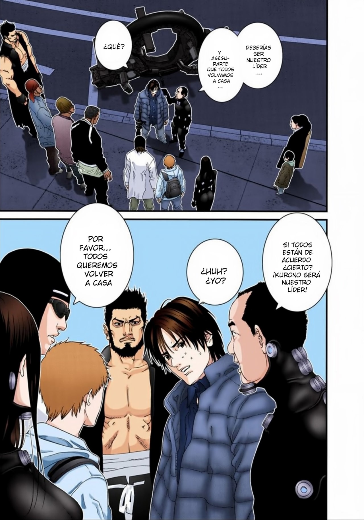 Read Gantz Full Color ES Manga Online