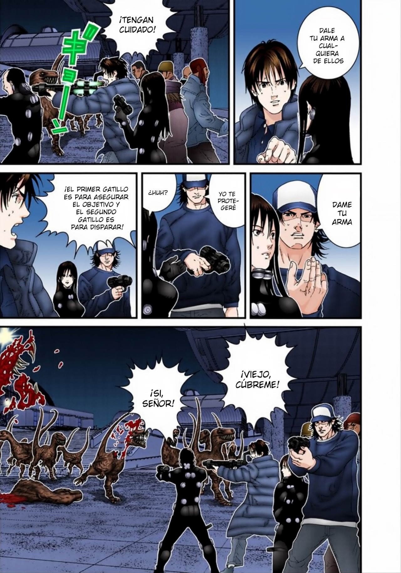 Read Gantz Full Color ES Manga Online