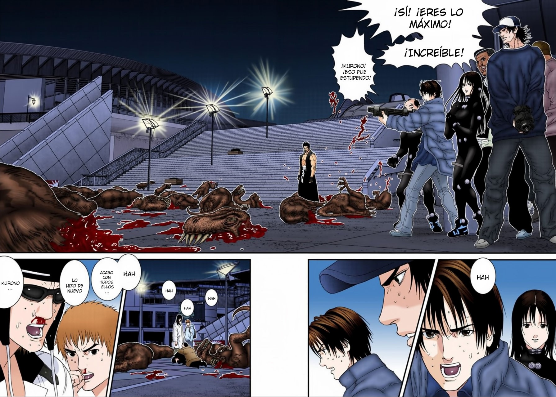 Read Gantz Full Color ES Manga Online
