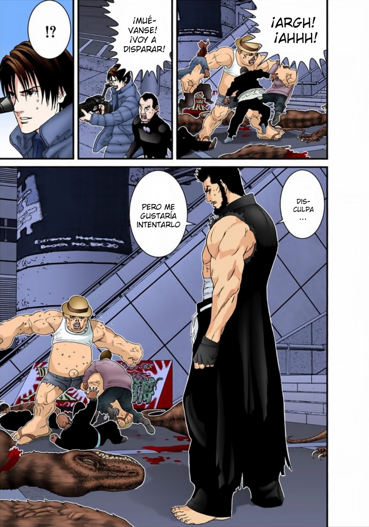 Read Gantz Full Color ES Manga Online