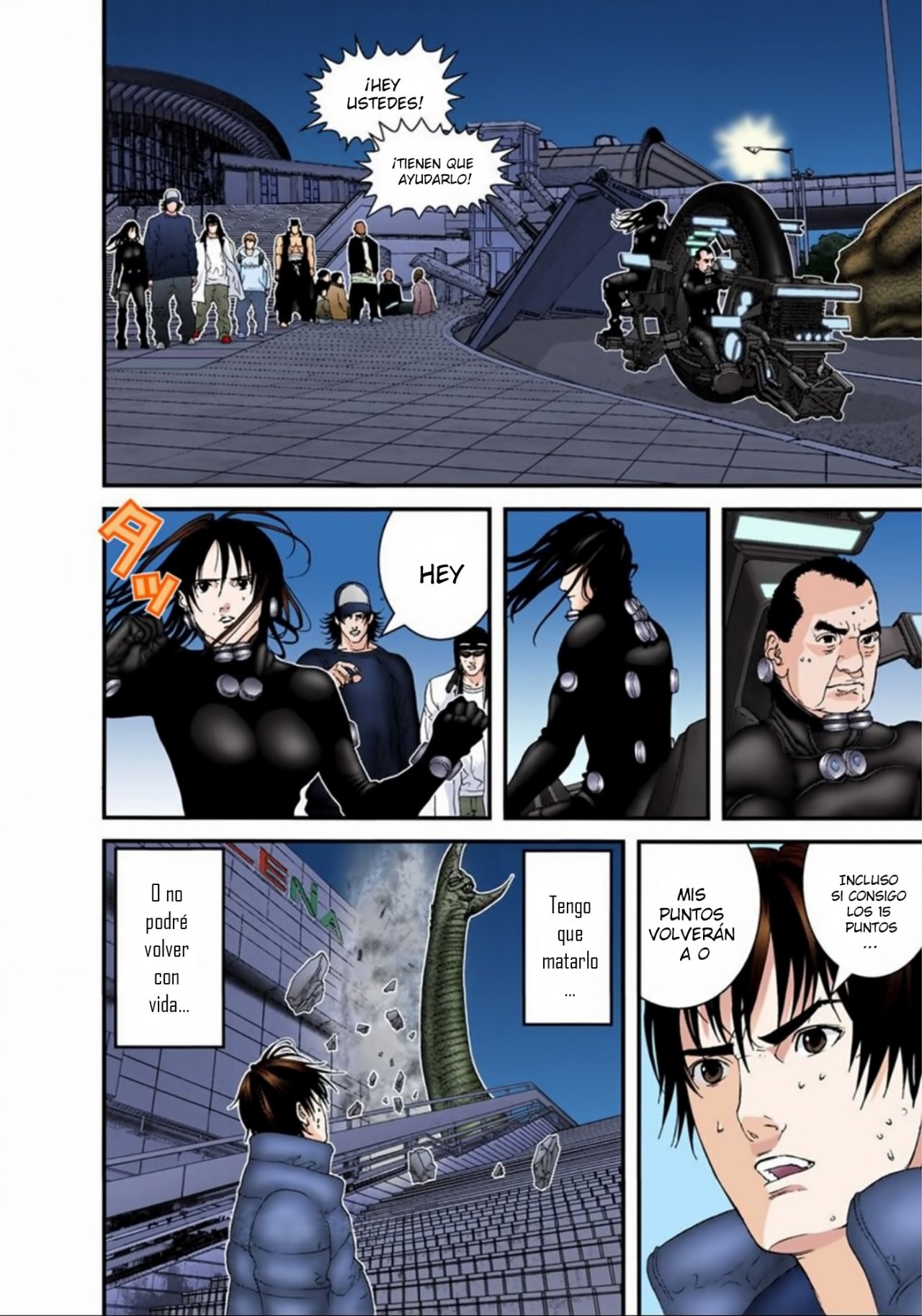 Read Gantz Full Color ES Manga Online