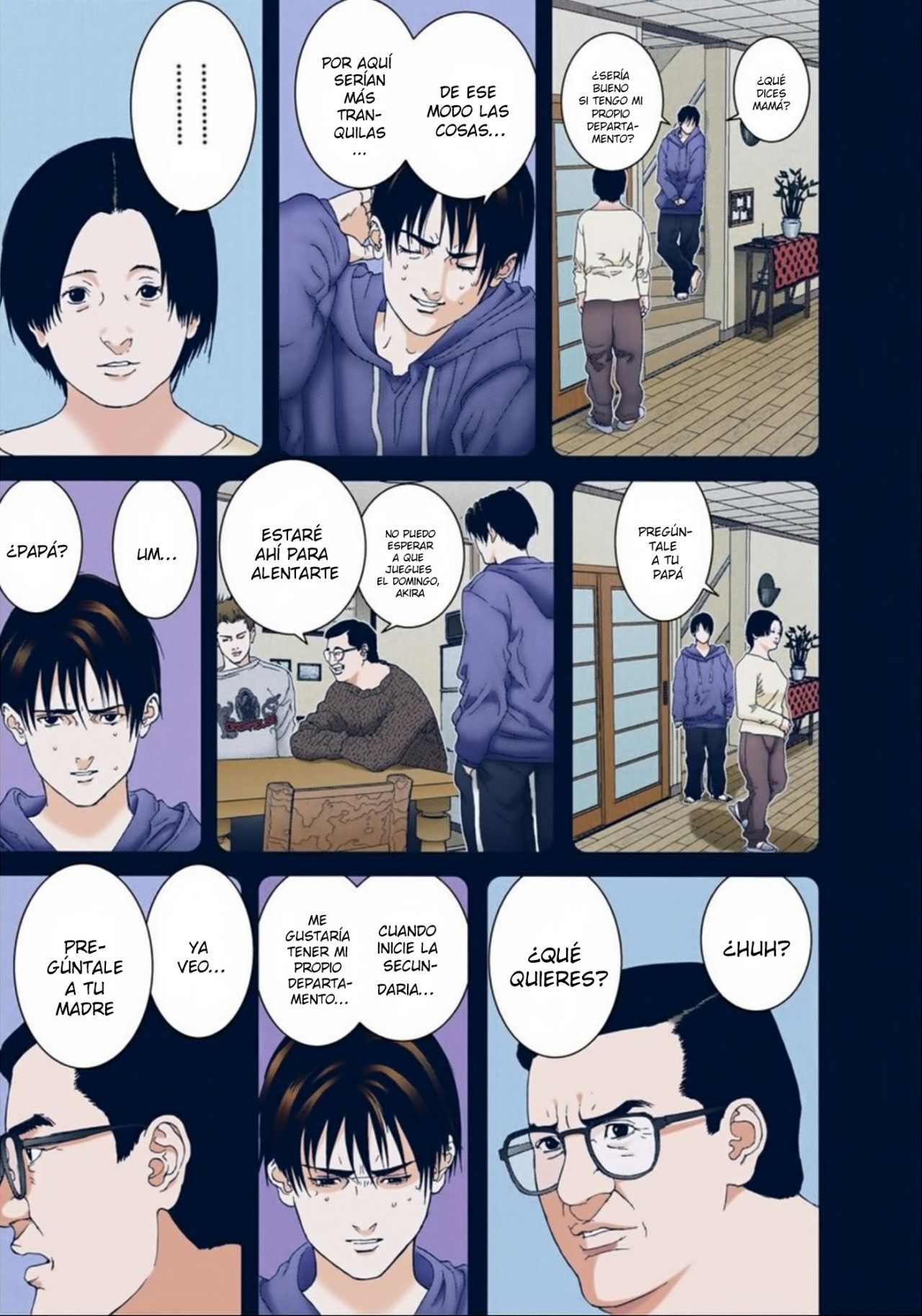 Read Gantz Full Color ES Manga Online