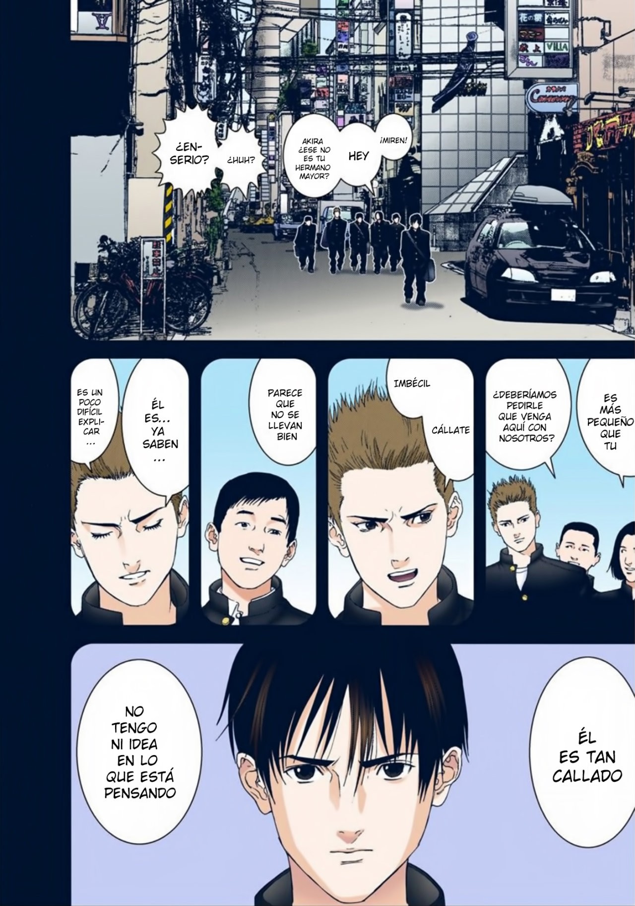 Read Gantz Full Color ES Manga Online