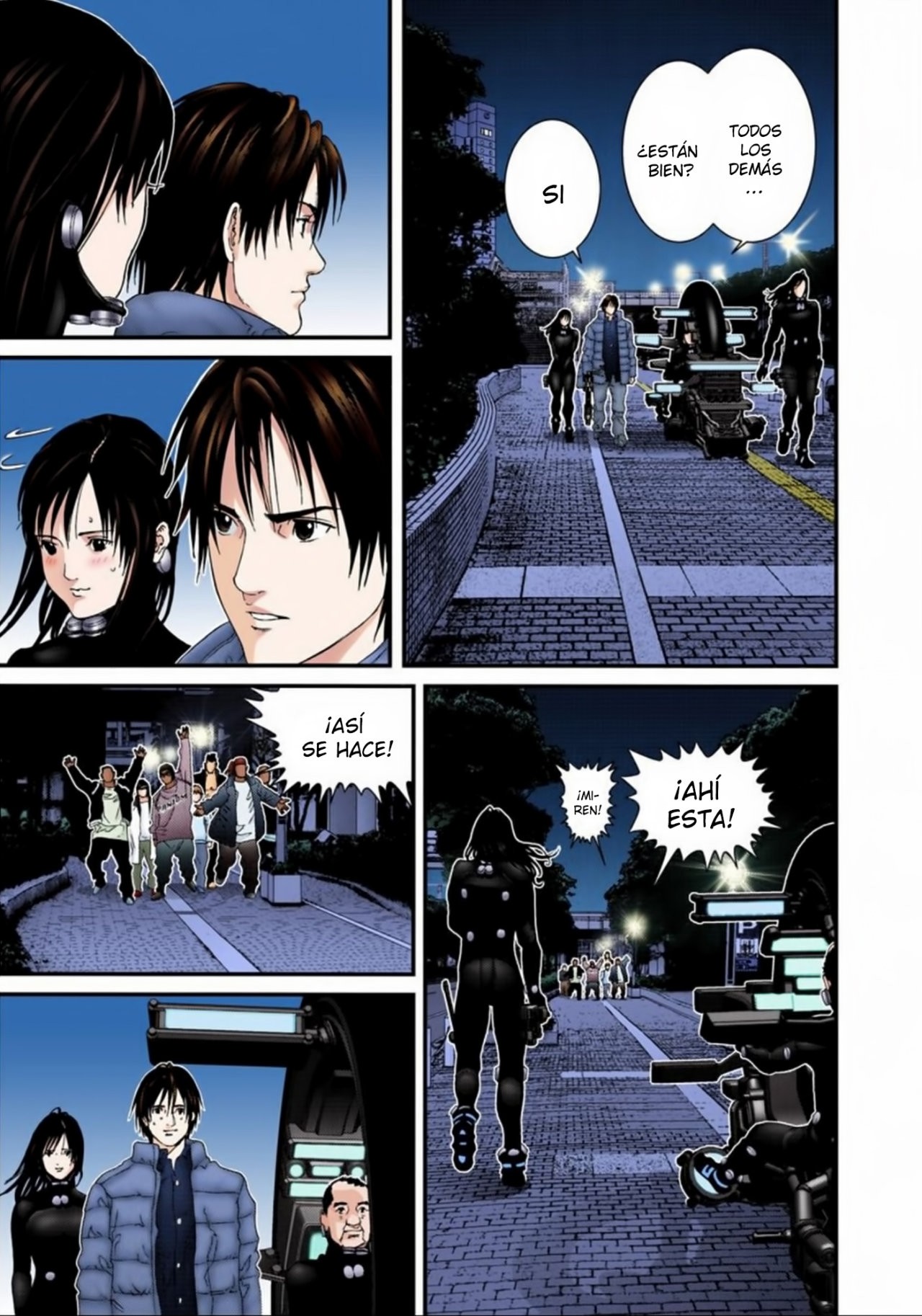 Read Gantz Full Color ES Manga Online