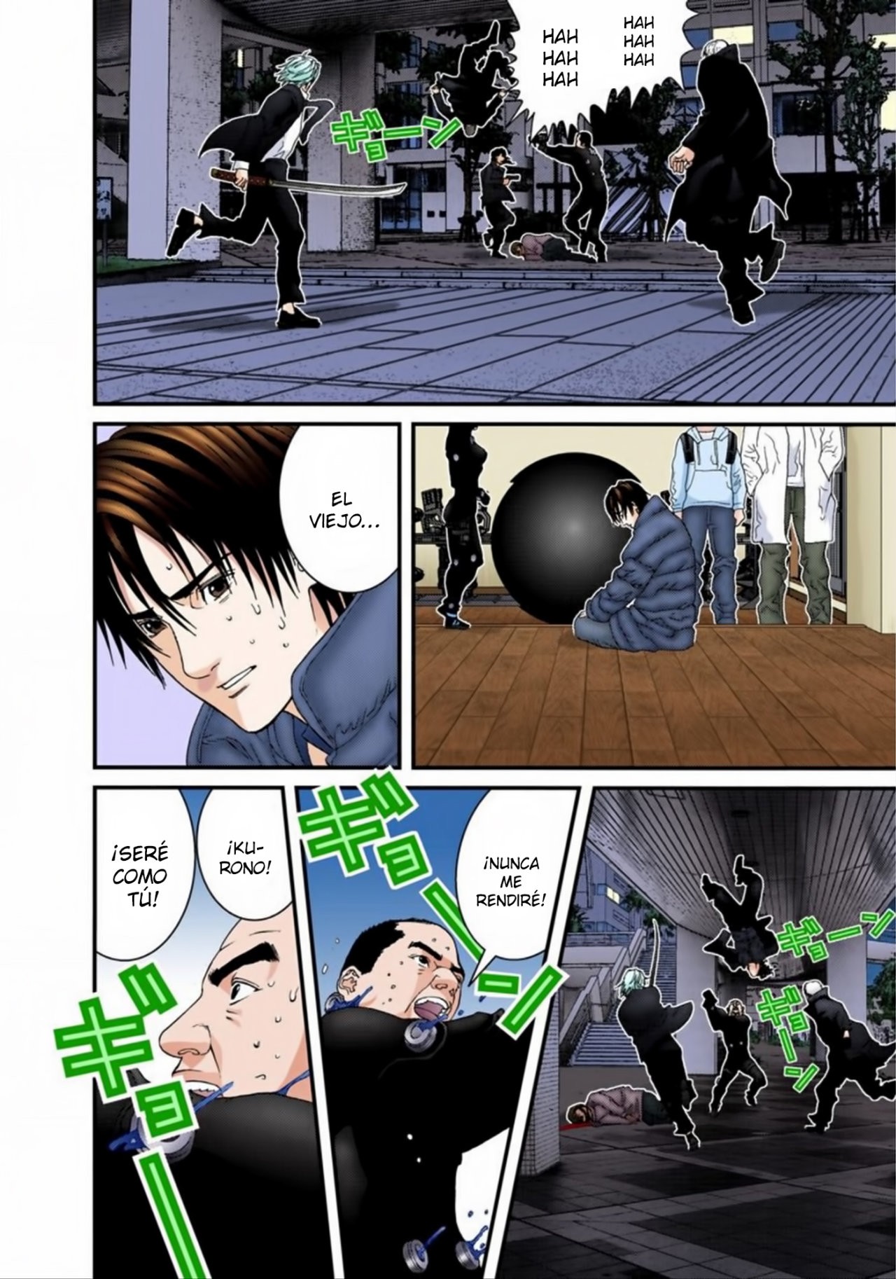 Read Gantz Full Color ES Manga Online