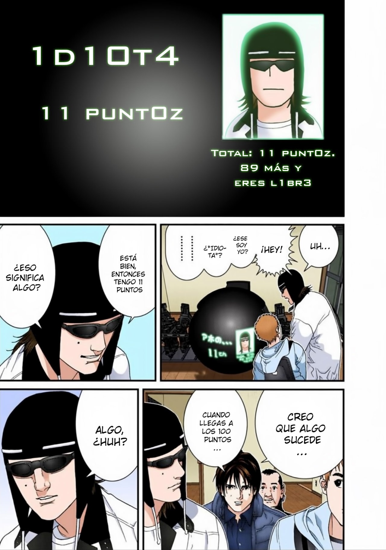 Read Gantz Full Color ES Manga Online