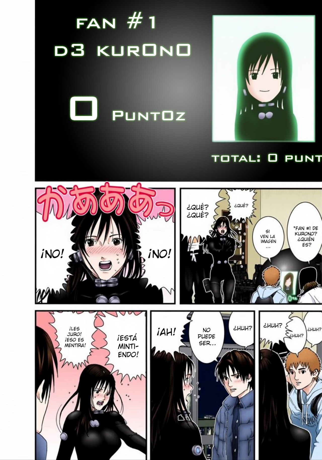 Read Gantz Full Color ES Manga Online