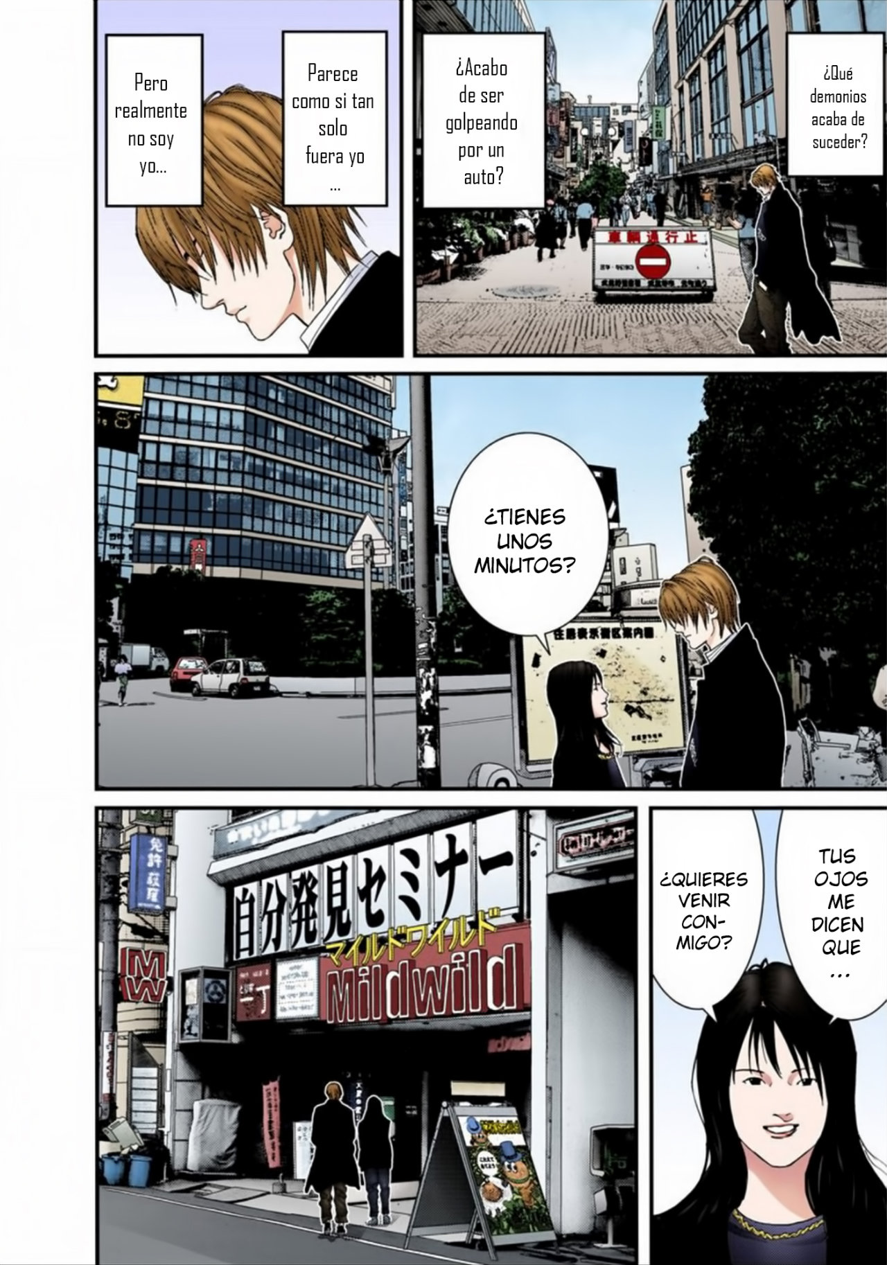 Read Gantz Full Color ES Manga Online
