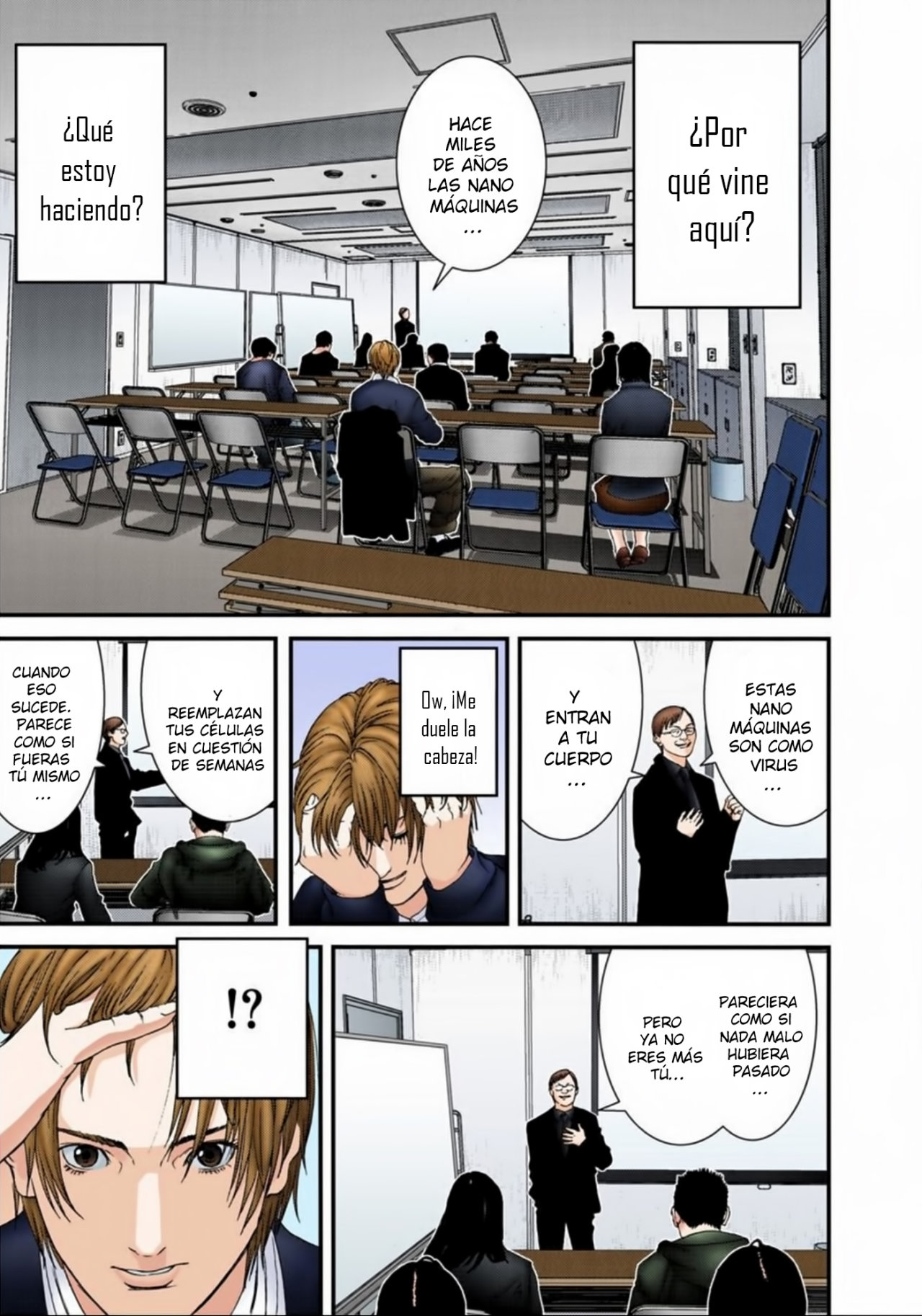 Read Gantz Full Color ES Manga Online