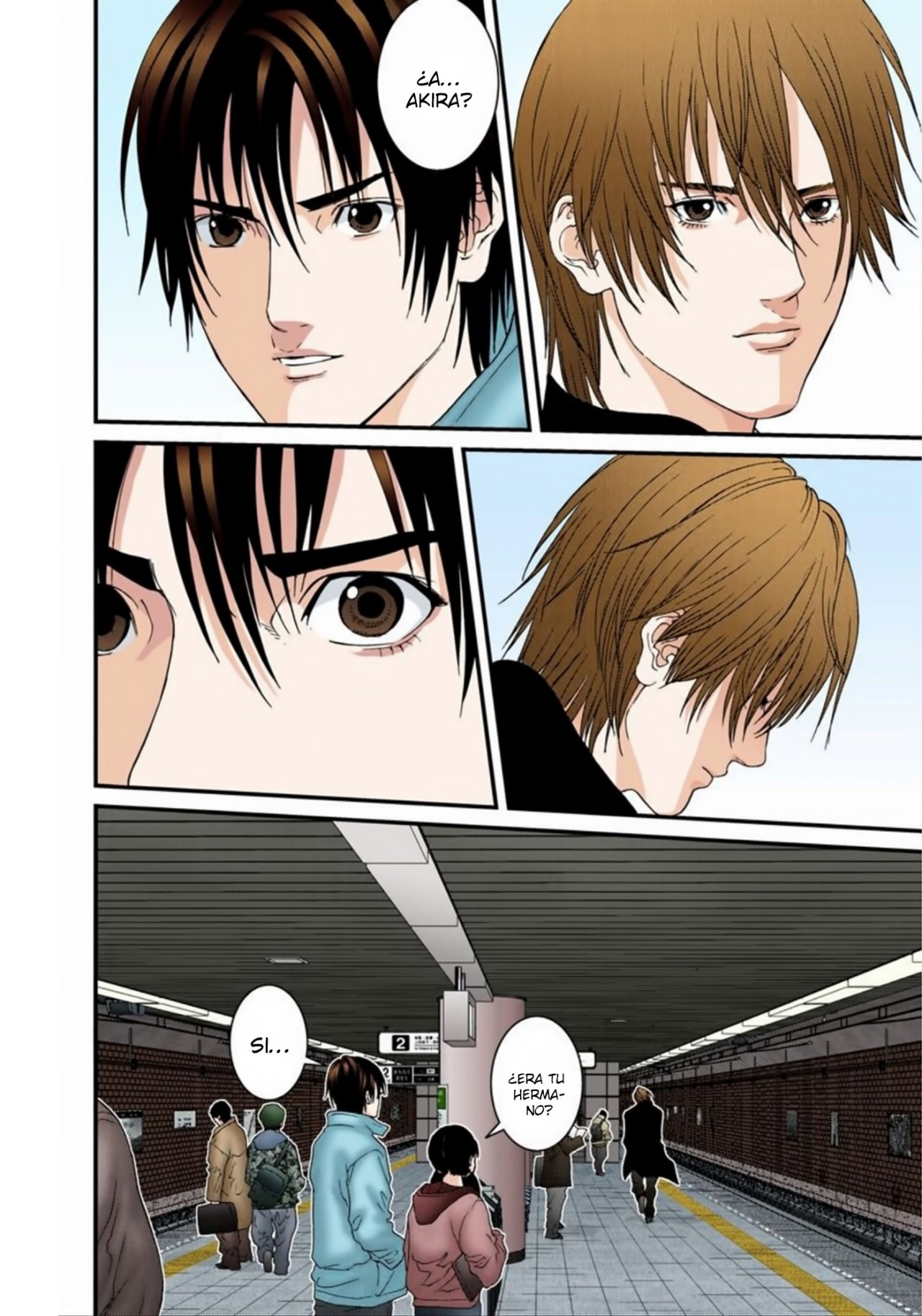 Read Gantz Full Color ES Manga Online