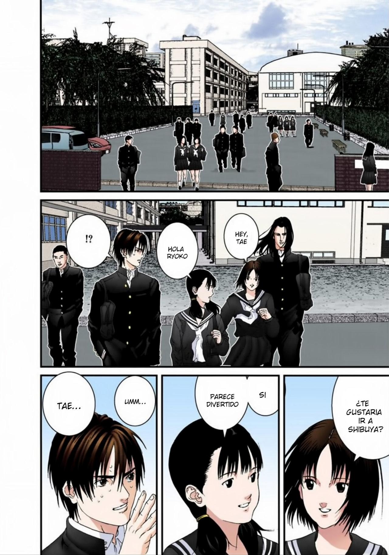 Read Gantz Full Color ES Manga Online