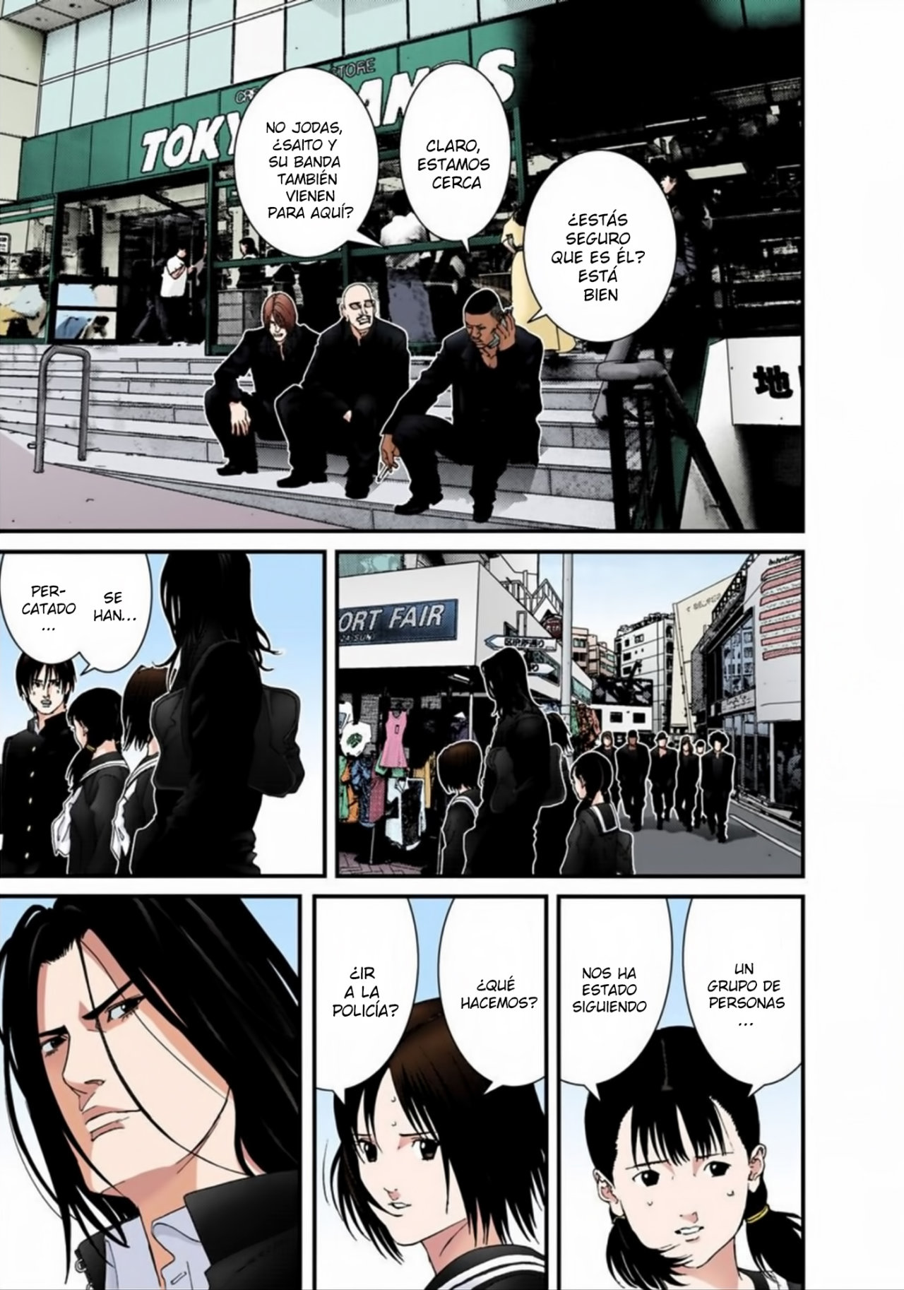 Read Gantz Full Color ES Manga Online