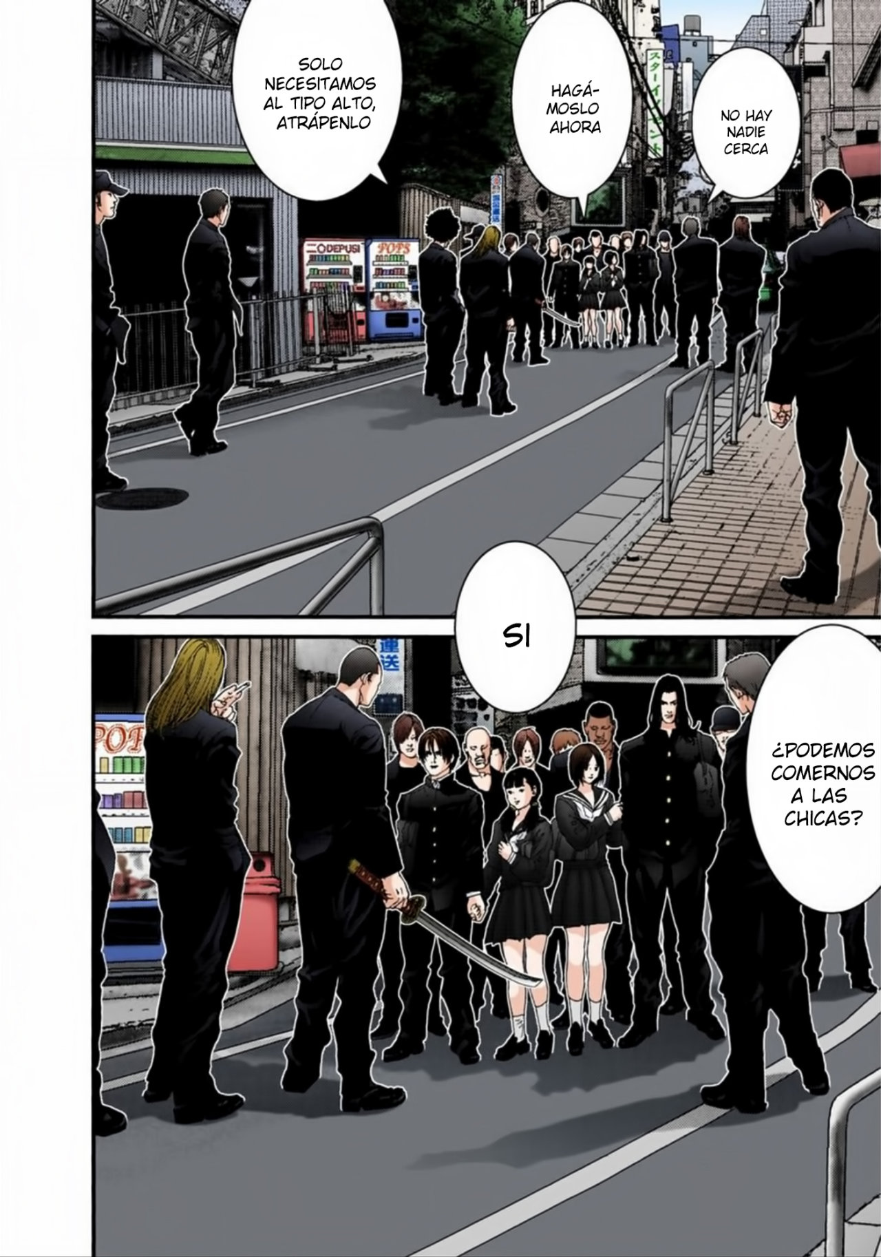 Read Gantz Full Color ES Manga Online
