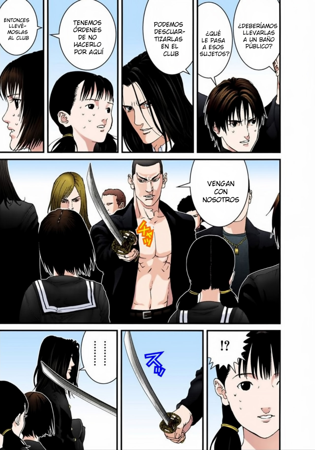 Read Gantz Full Color ES Manga Online