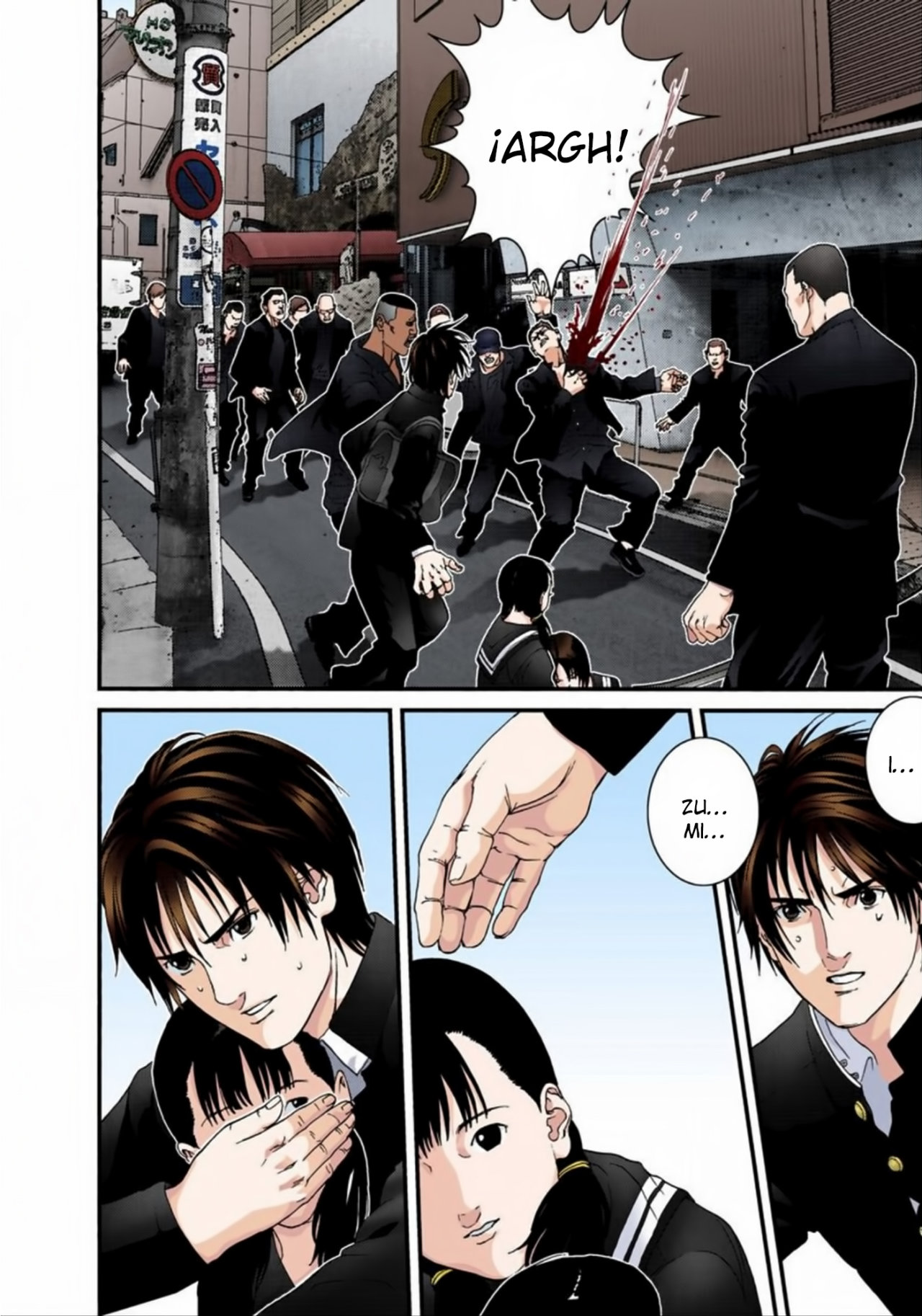 Read Gantz Full Color ES Manga Online