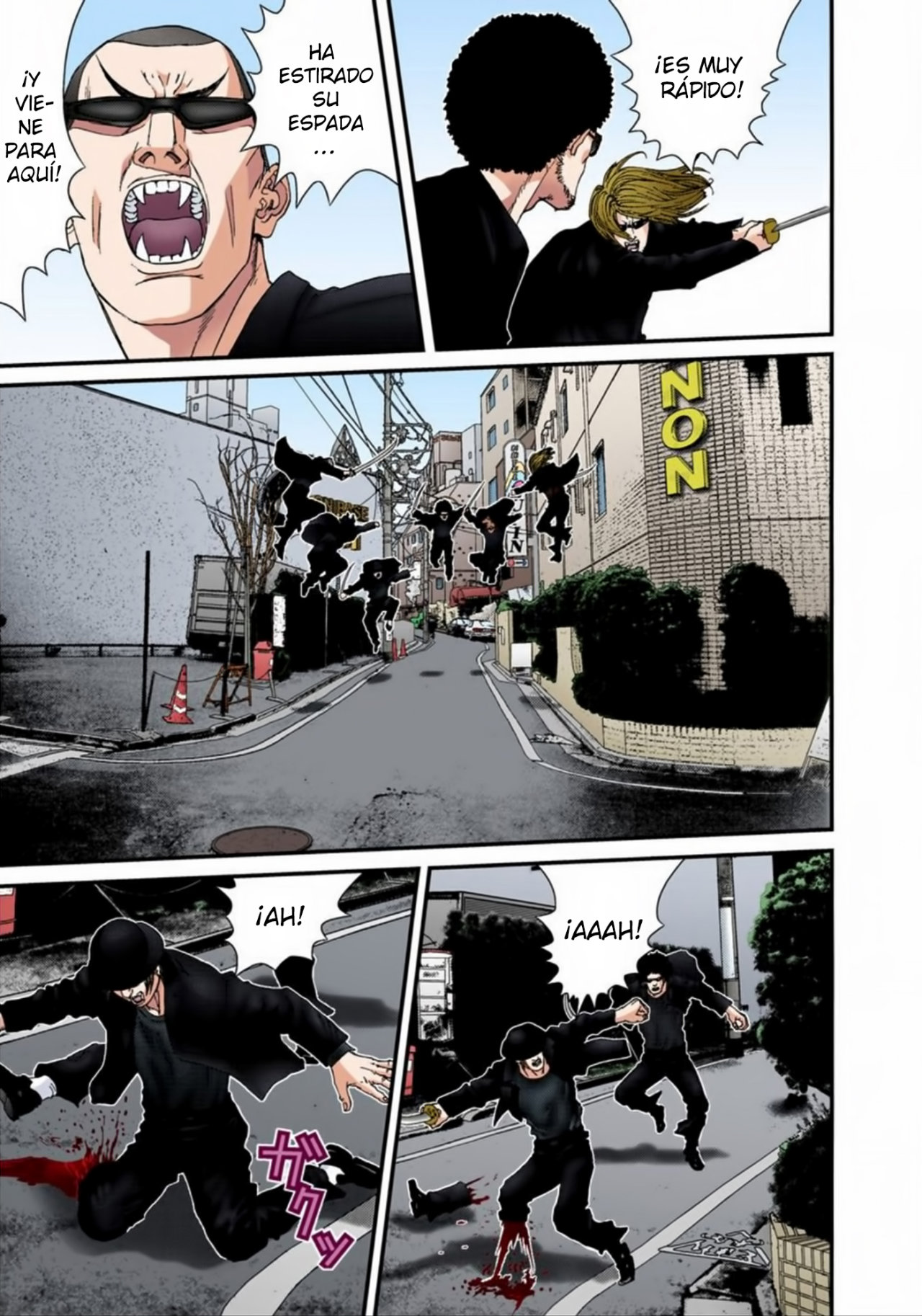 Read Gantz Full Color ES Manga Online
