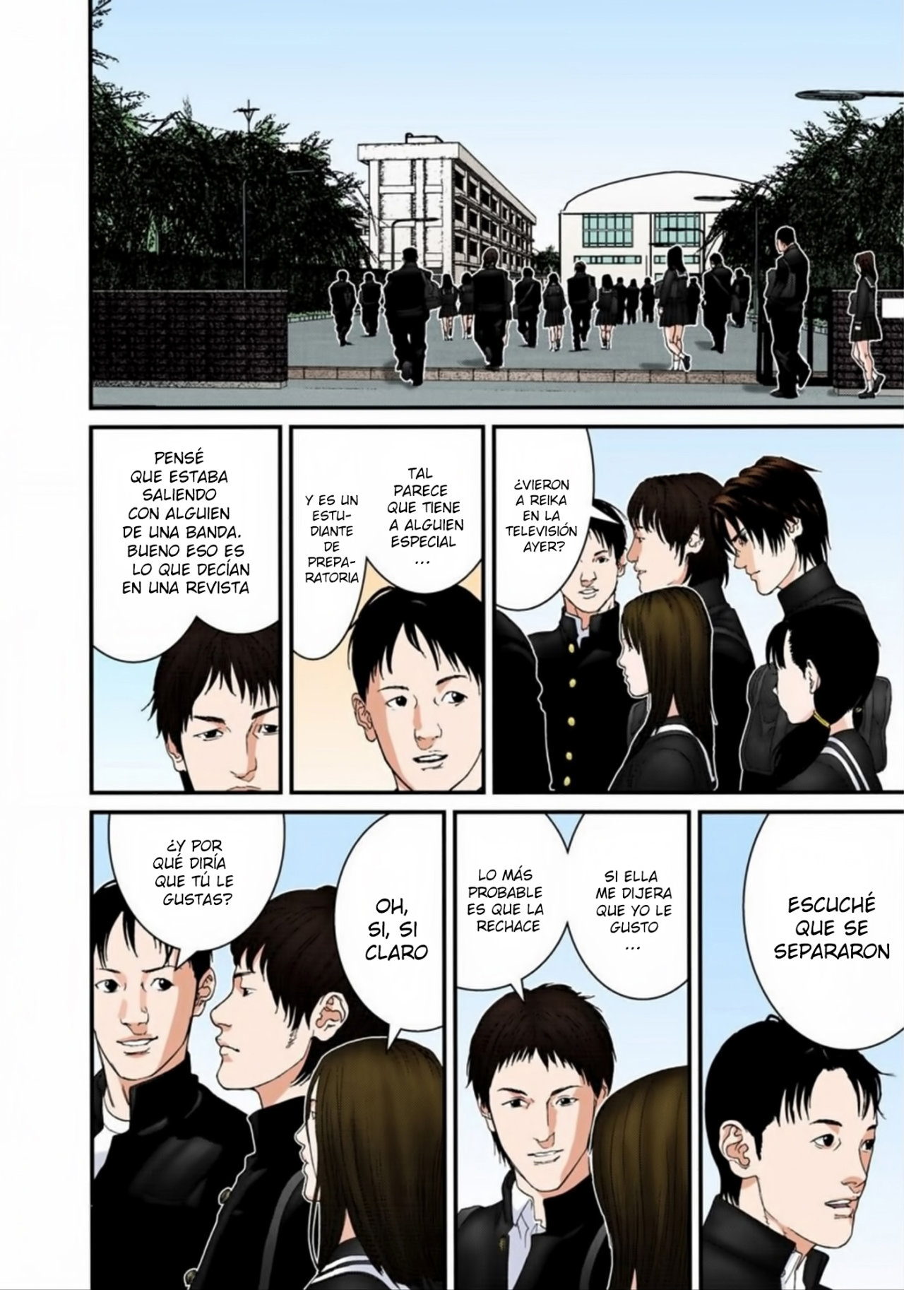 Read Gantz Full Color ES Manga Online
