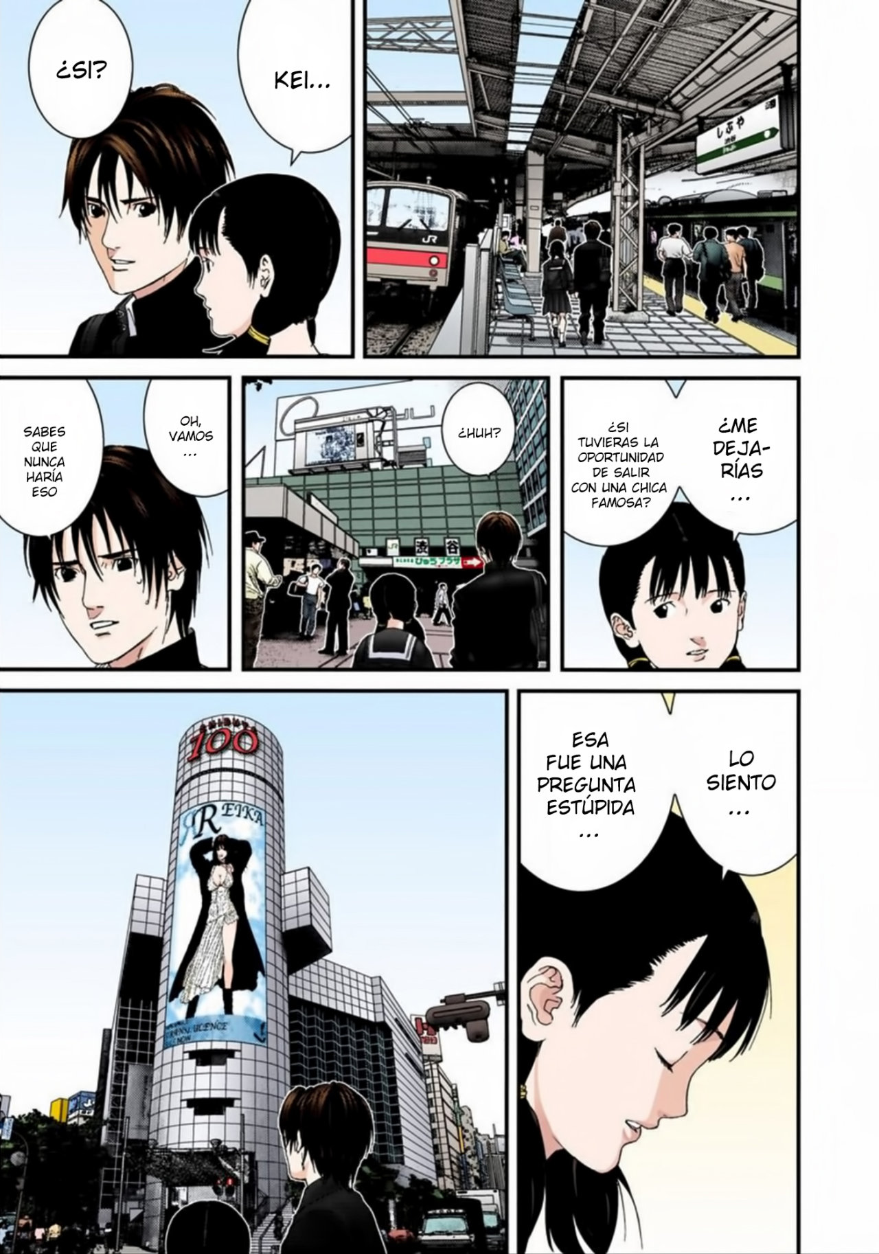 Read Gantz Full Color ES Manga Online