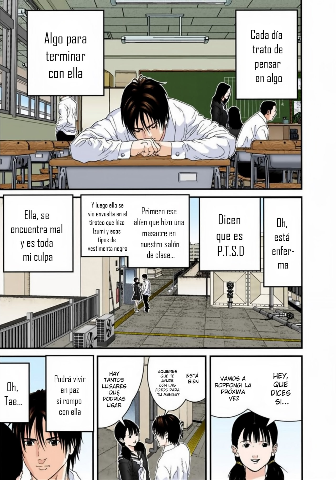 Read Gantz Full Color ES Manga Online
