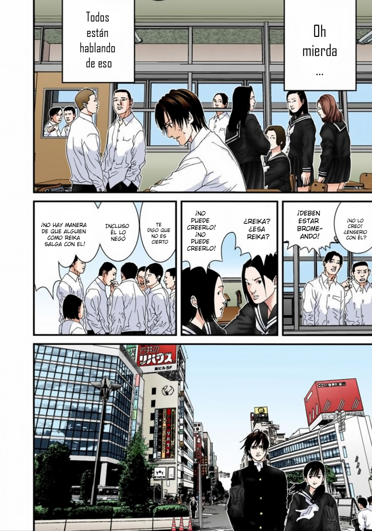 Read Gantz Full Color ES Manga Online