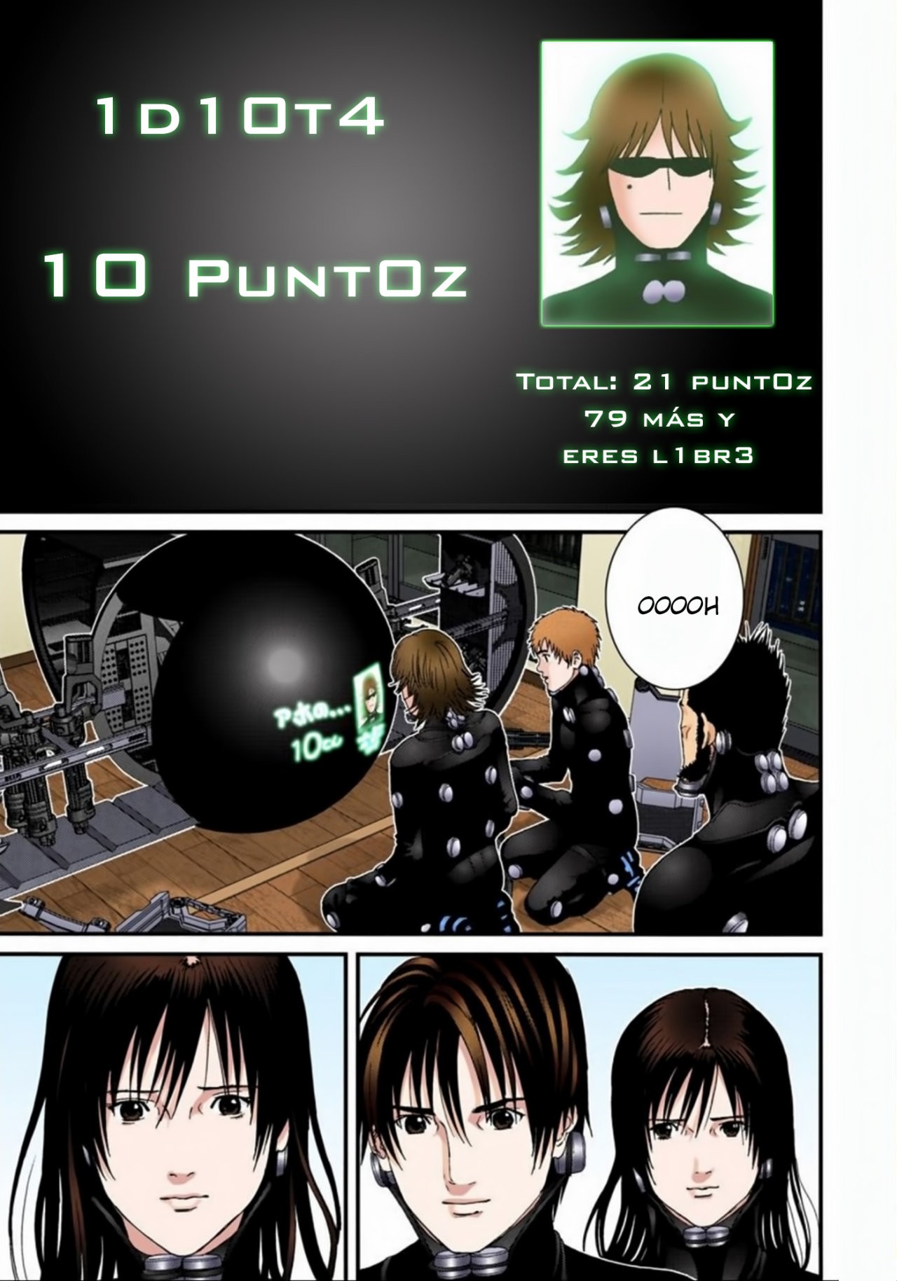 Read Gantz Full Color ES Manga Online