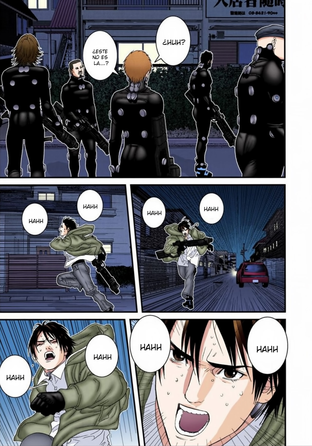 Read Gantz Full Color ES Manga Online
