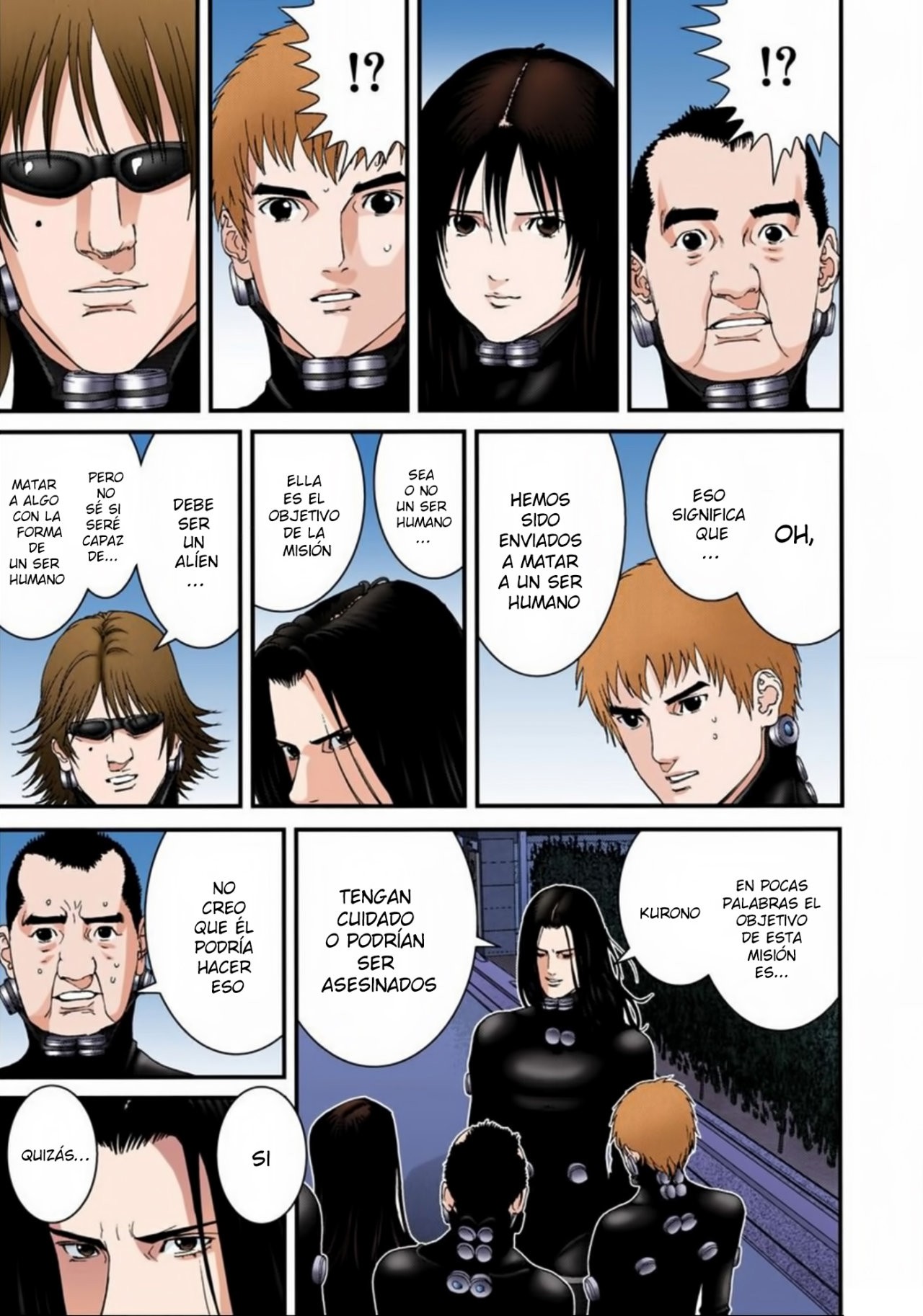 Read Gantz Full Color ES Manga Online