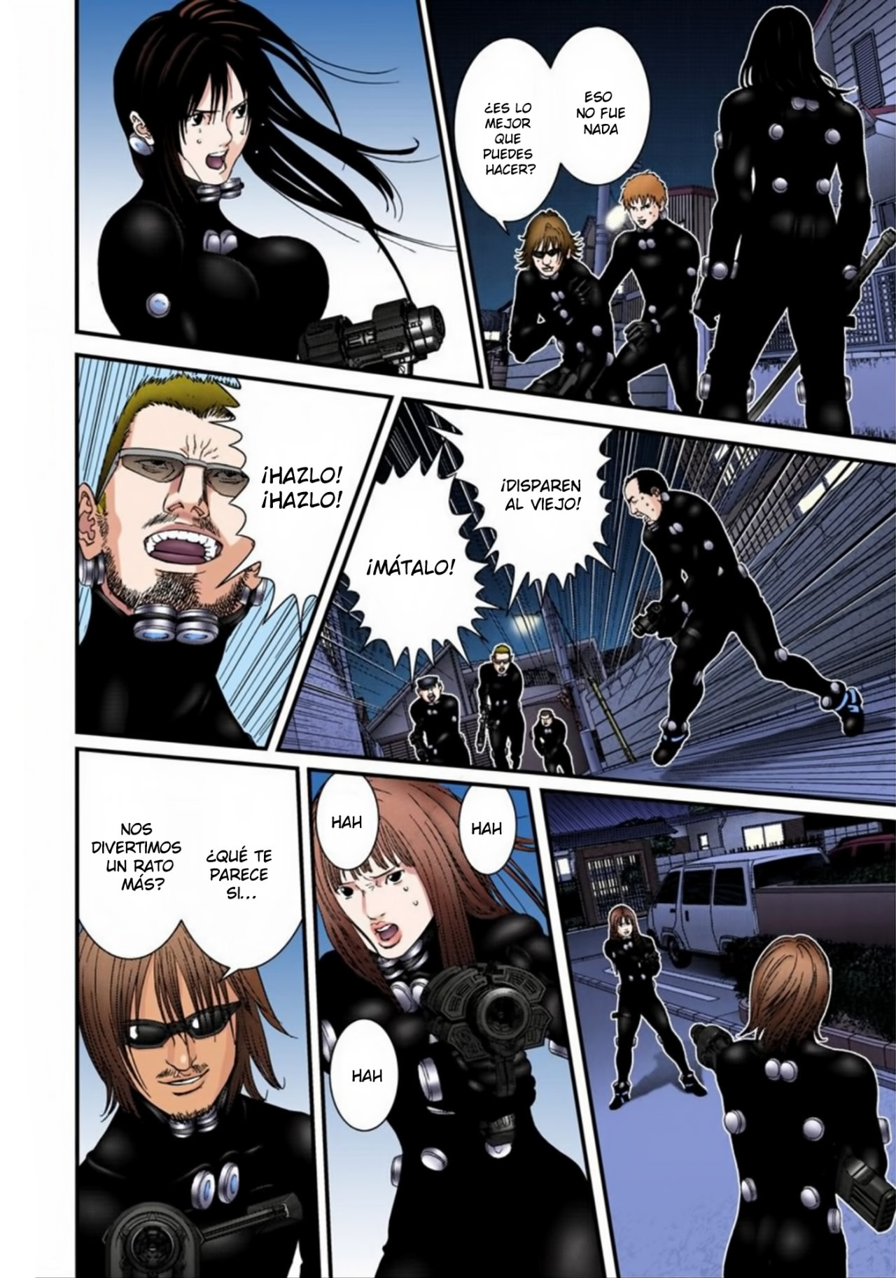 Read Gantz Full Color ES Manga Online